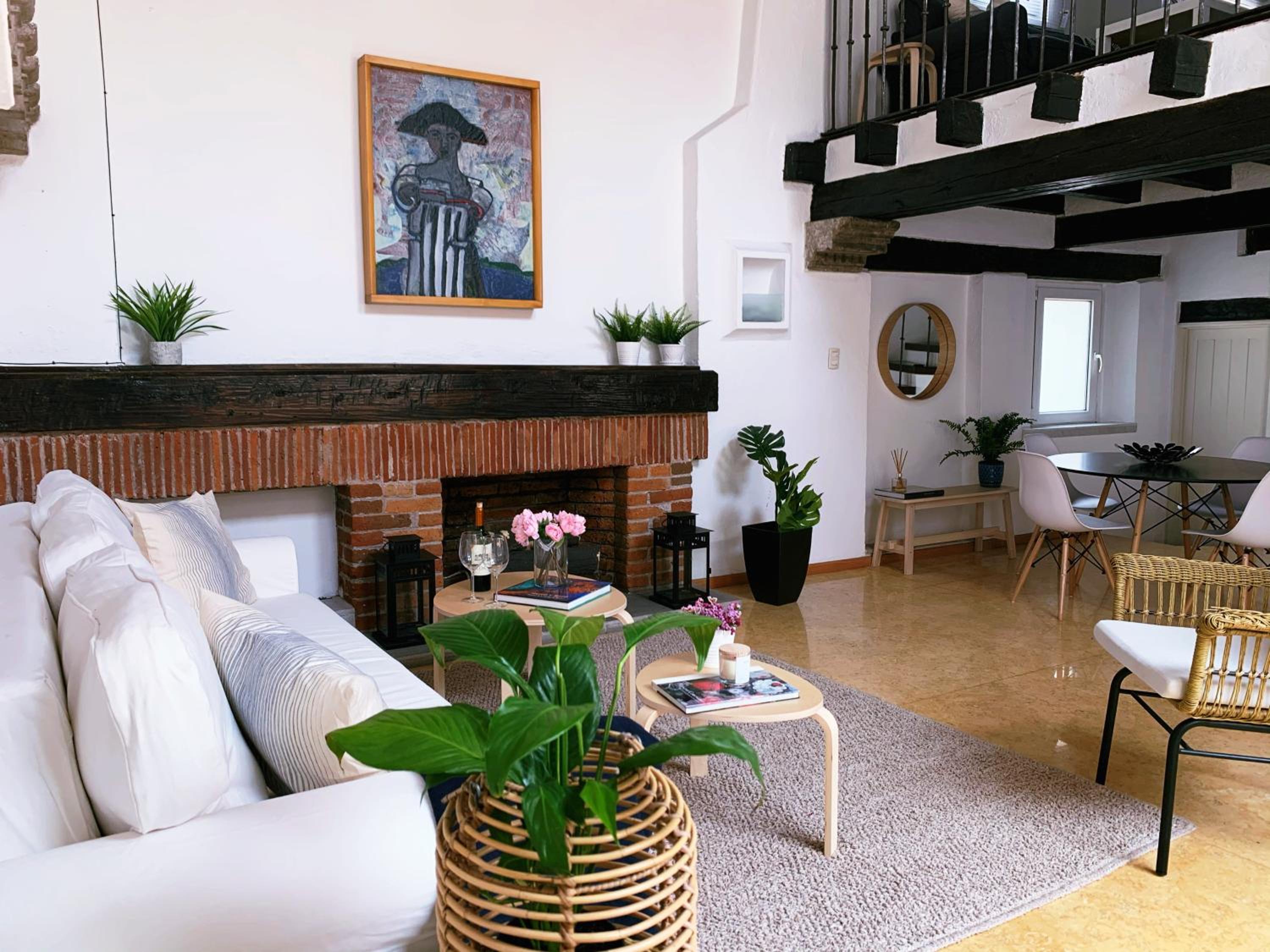 Casa San Angel Inn Boutique charming house lobby photo