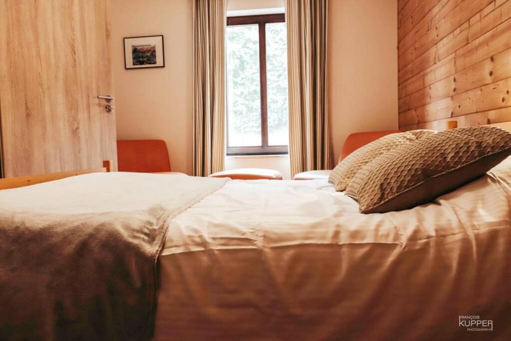 La Harde 31 pers Malmedy, vue, wellness, jardin
