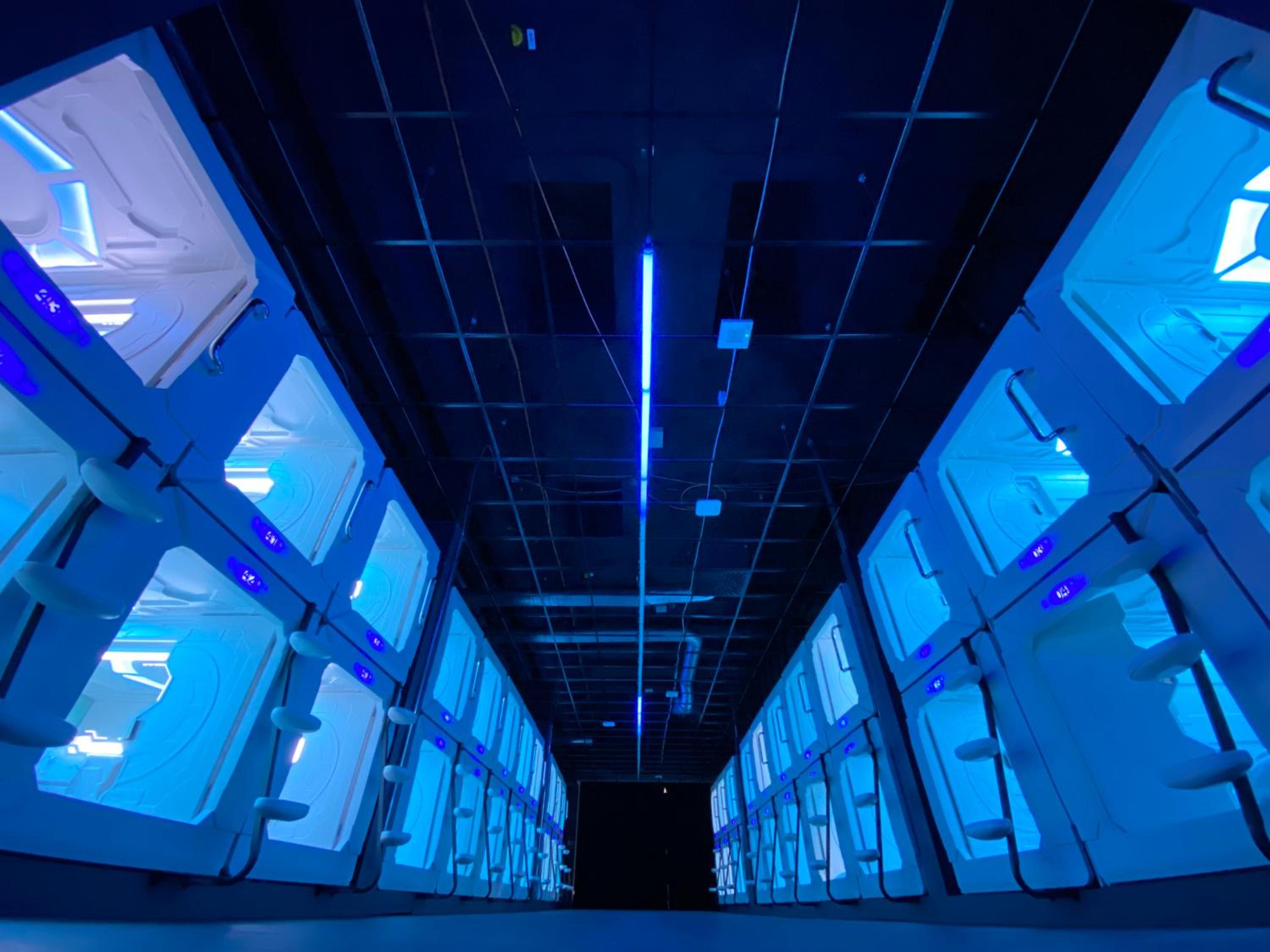 Space Night Capsule Hostel