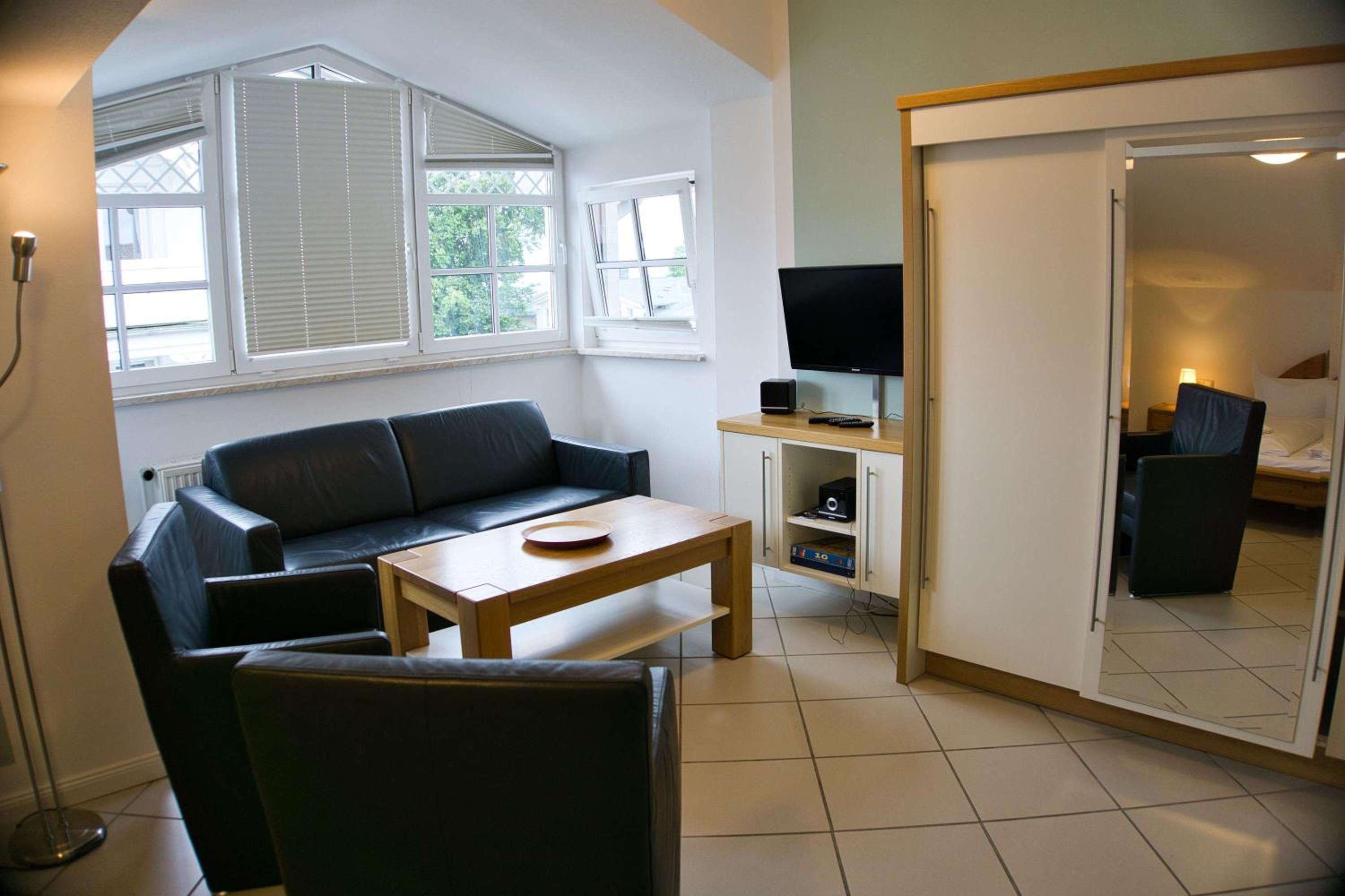 Haus Blick zur See Ferienwohnung 12 mit Sauna- und Schwimmbadnutzung im AHOI Sellin