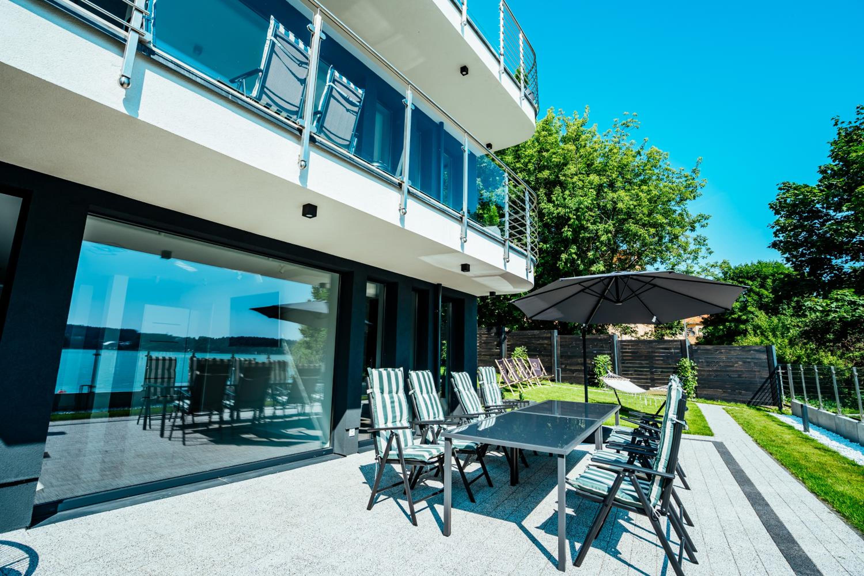 outdoor BBQ area