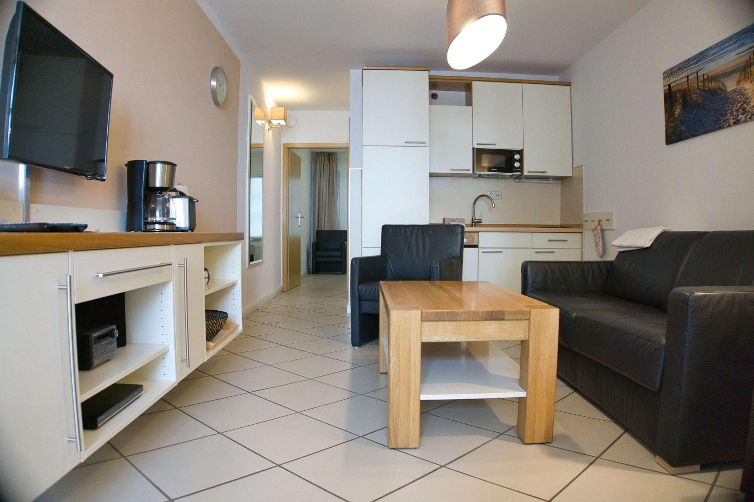 Haus Blick zur See Ferienwohnung 03 - mit Sauna- und Schwimmbadnutzung im AHOI Sellin