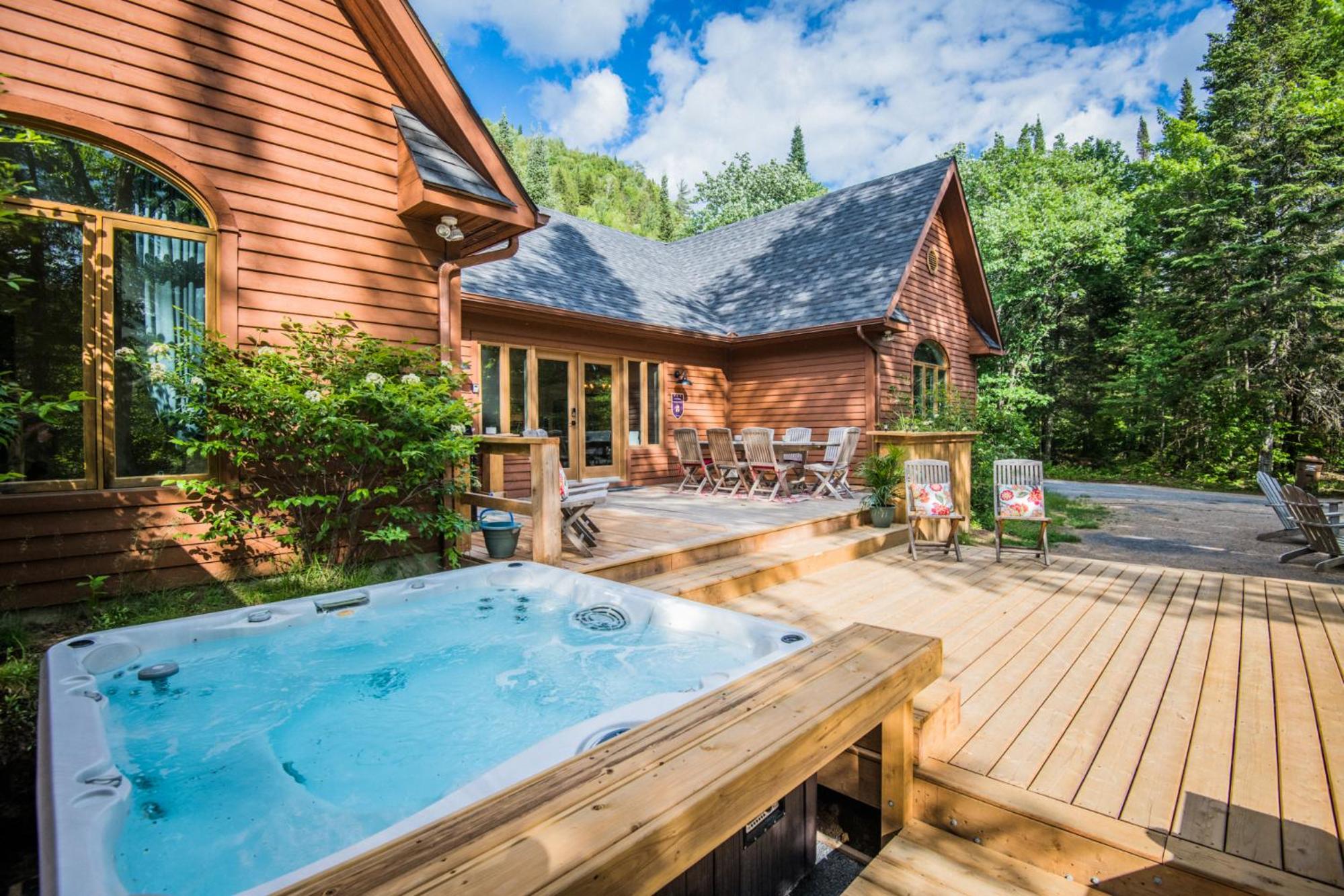 Chalet Chevreuil Zen view 4
