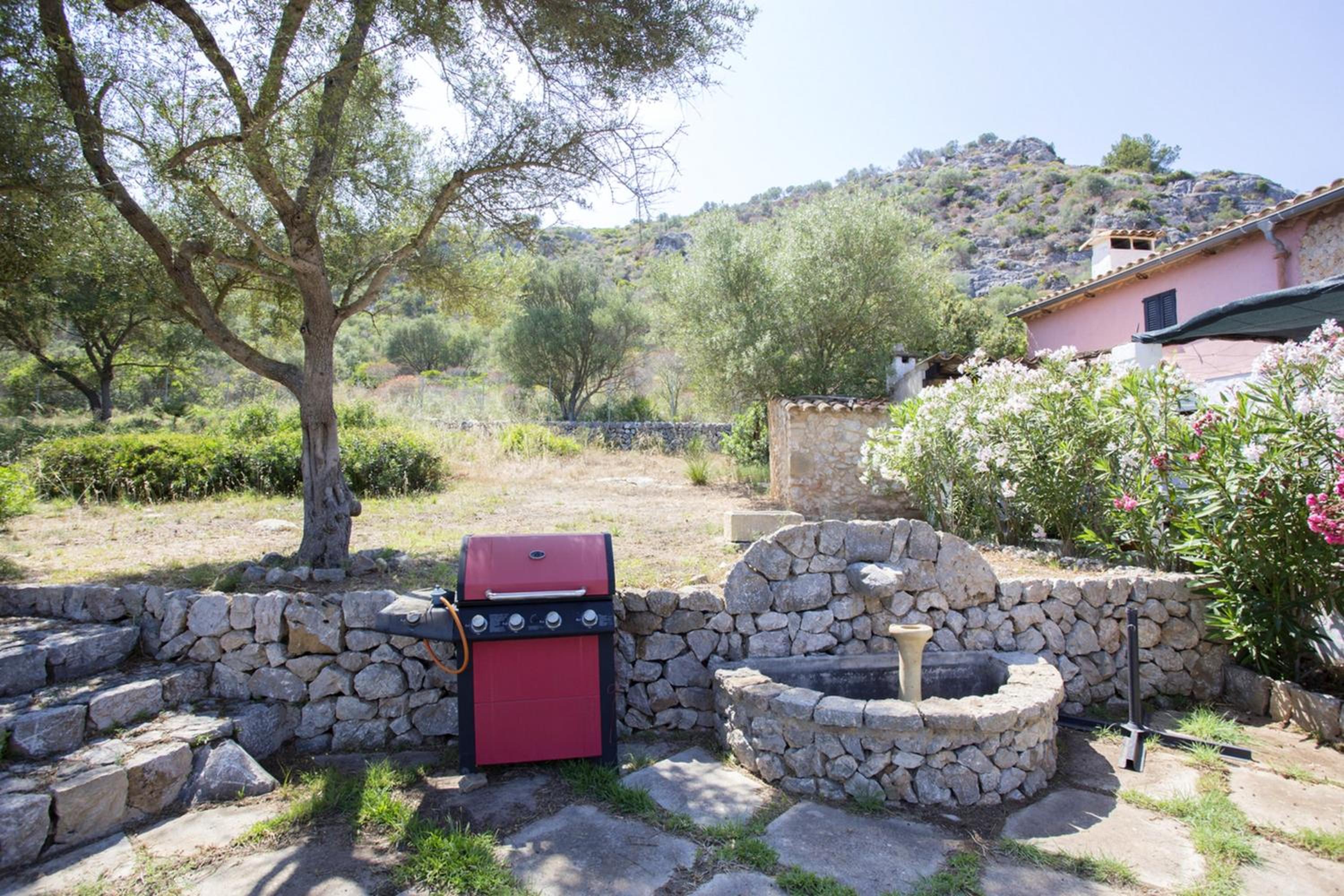 Spacious apartment in Pollenca with mountain view
