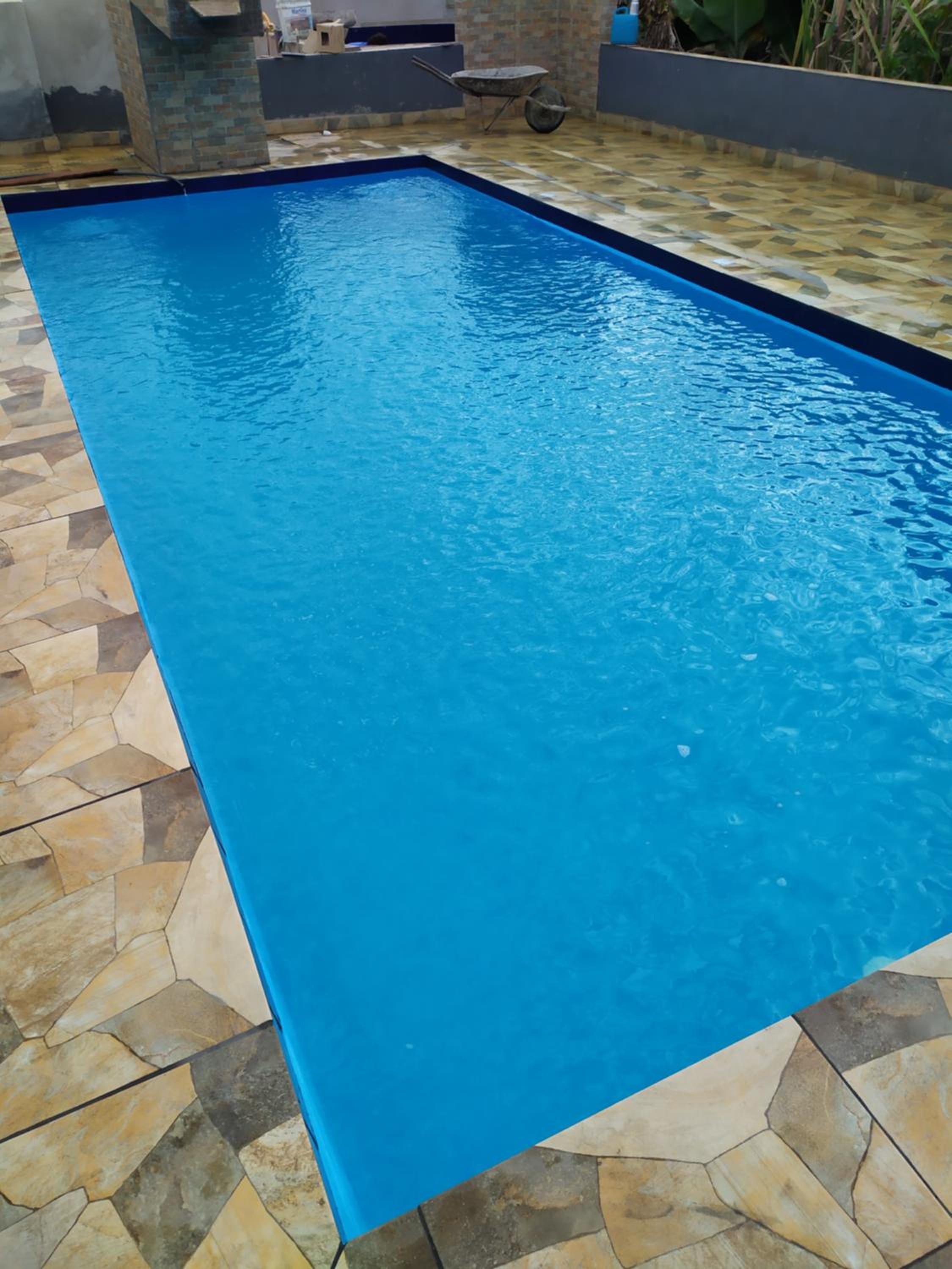 Chácara com piscina área de lazer completa estilo rústico em Socorro