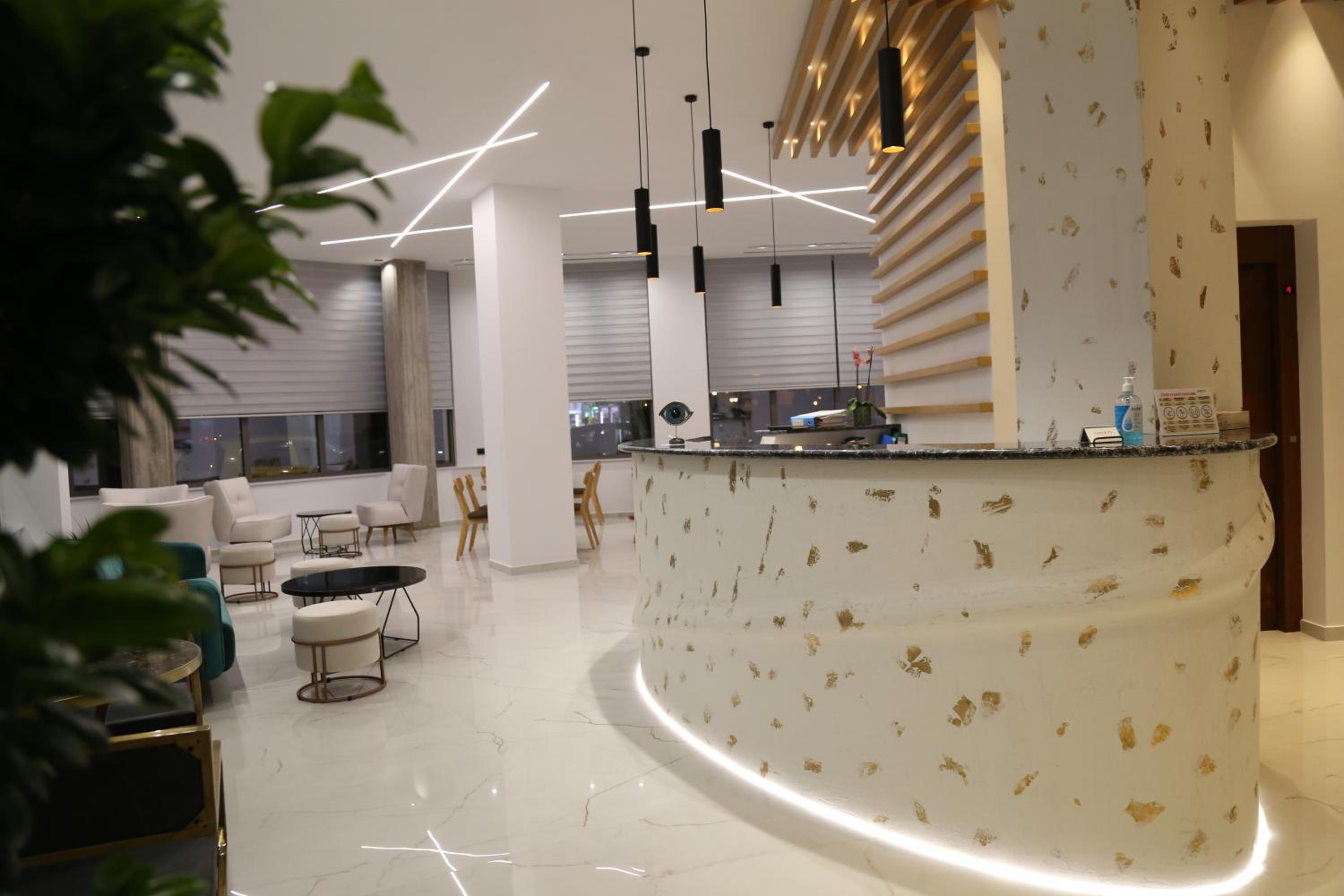 hotel reception
