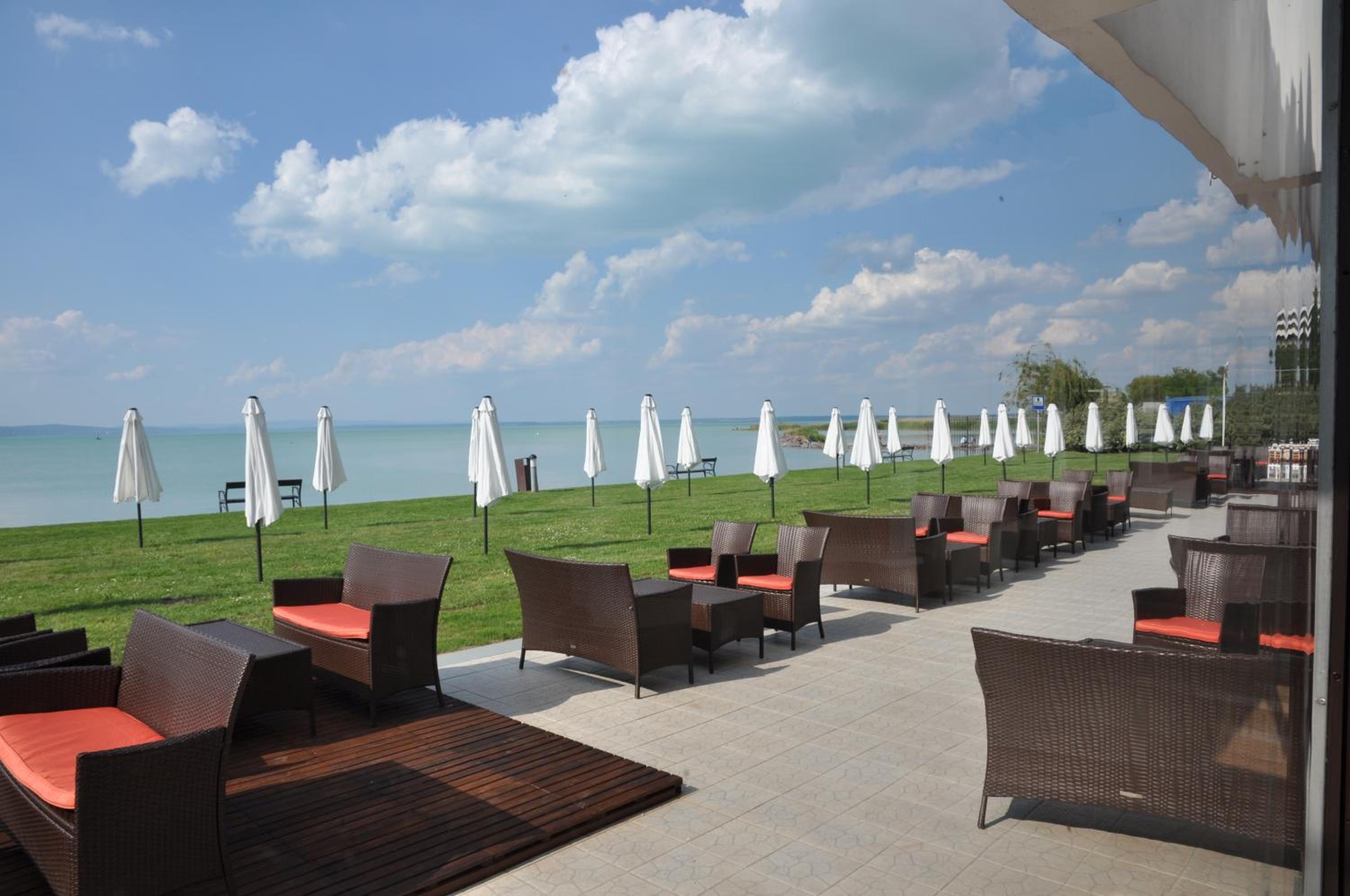 outdoor BBQ area