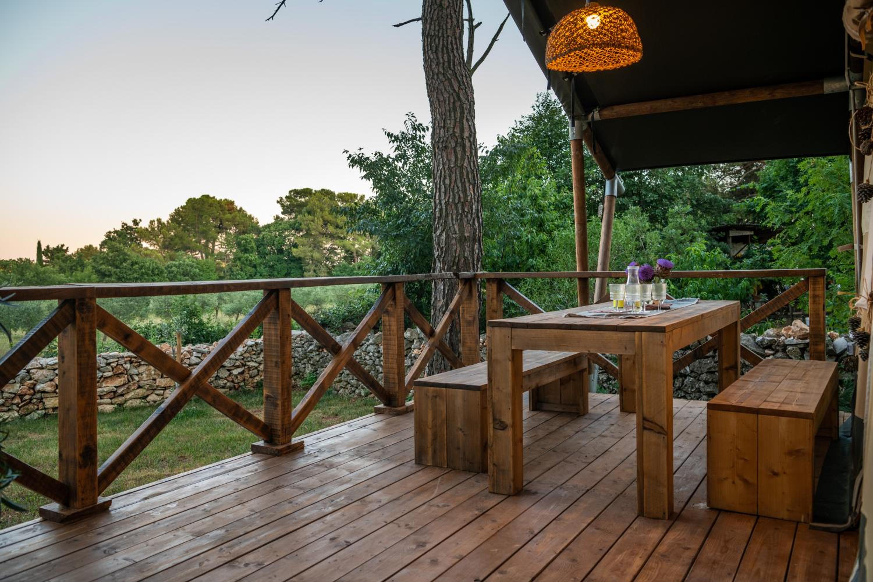 Glamping tent Bor view 4