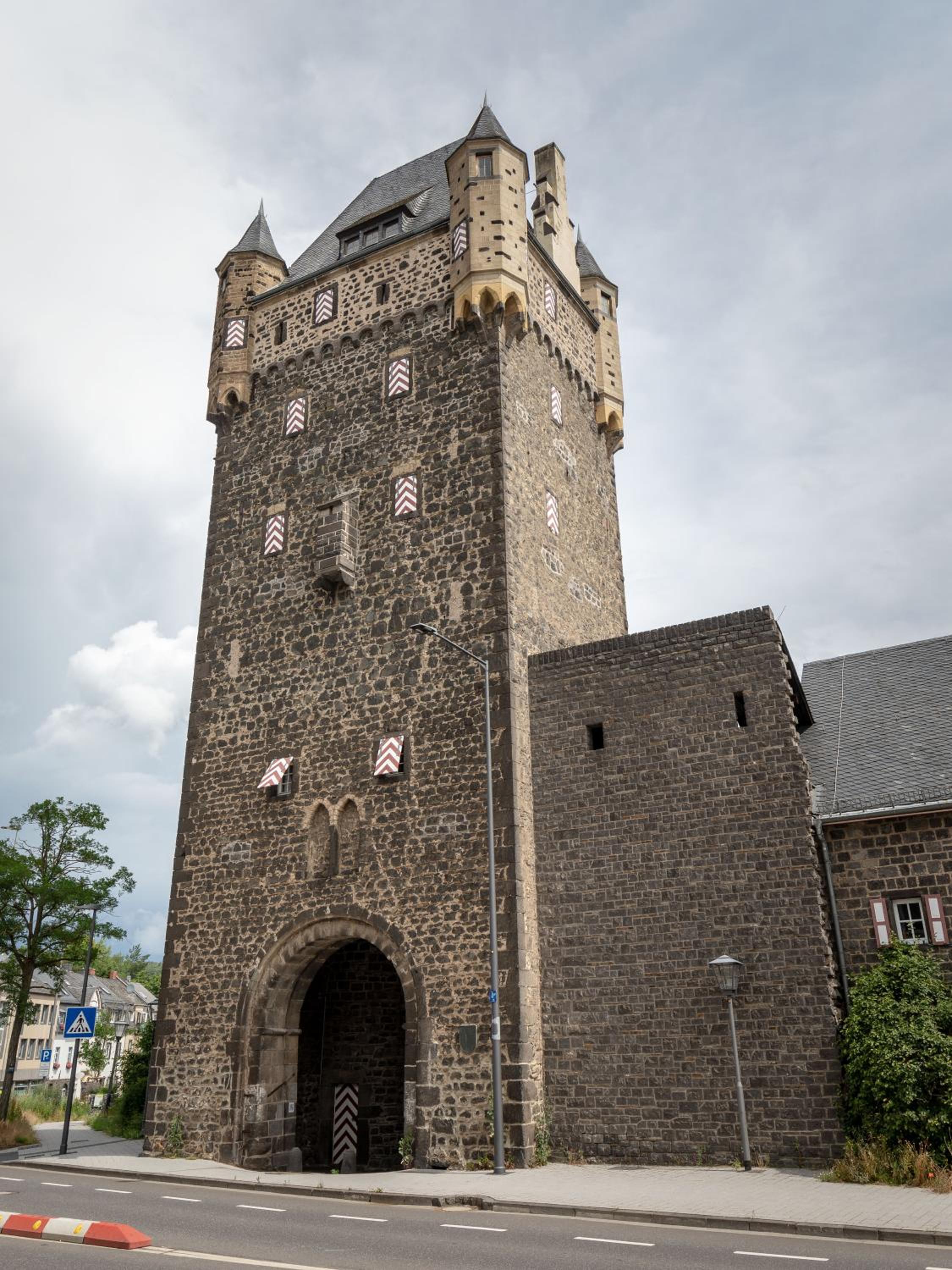 Hinter Burg, Haus mit Garten