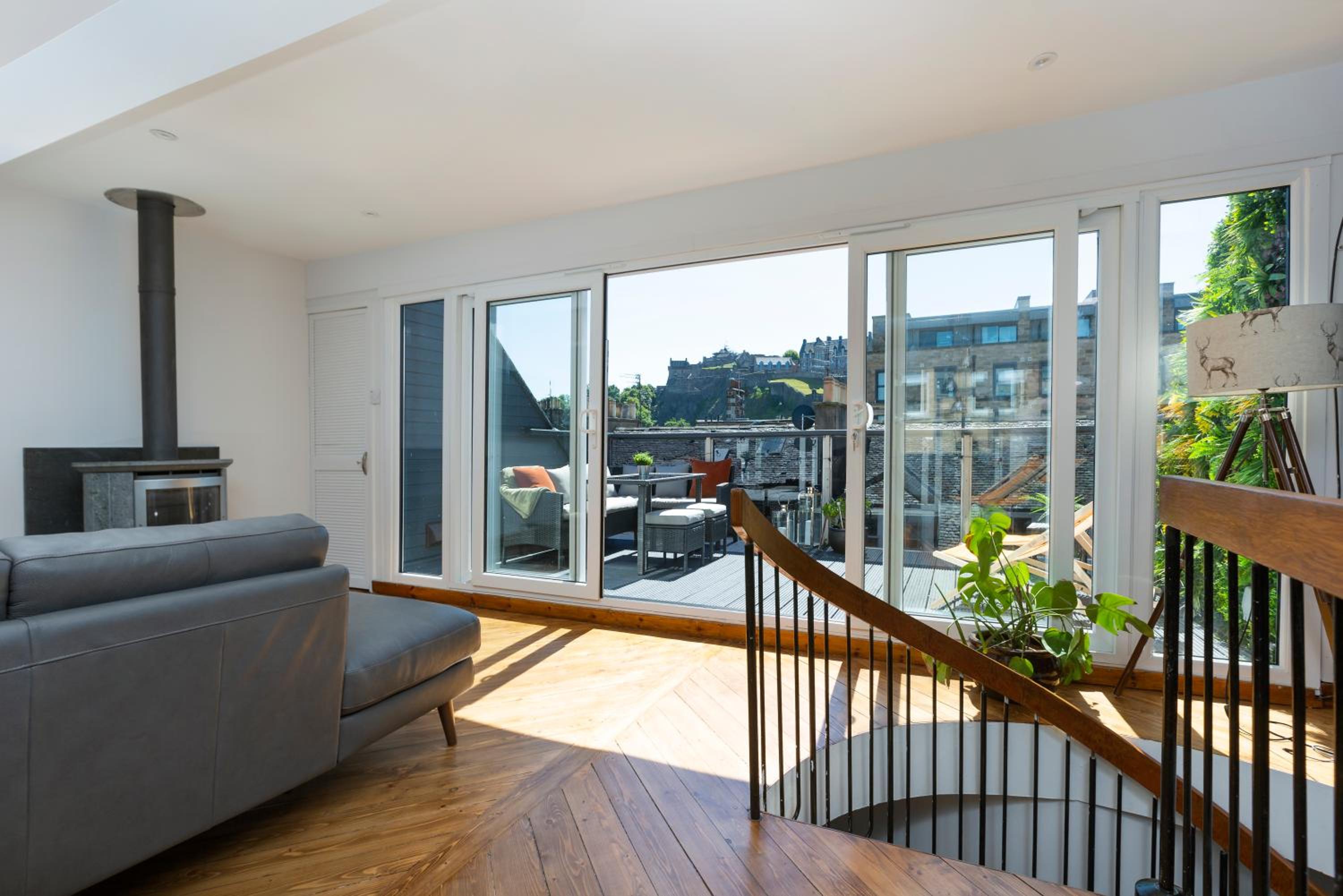 The Edinburgh Rooftop Terrace view 3