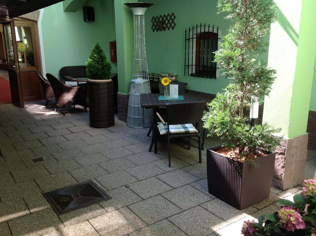 outdoor BBQ area