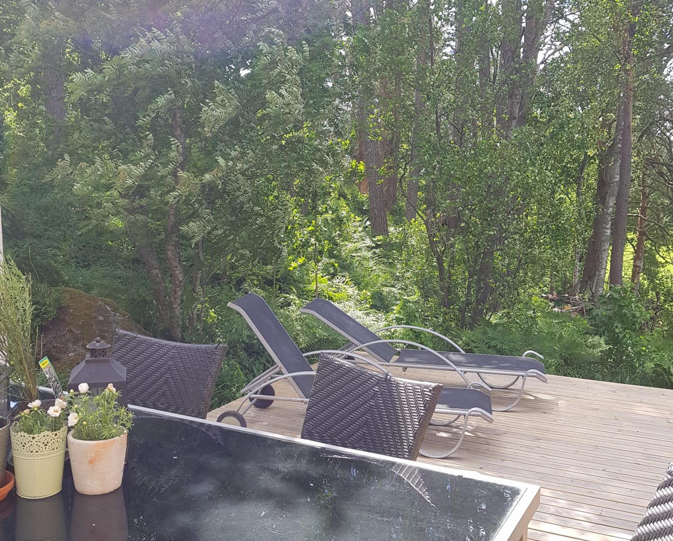 Hirsihuvila, sauna ja kylpyamme, levollista olemista view 3