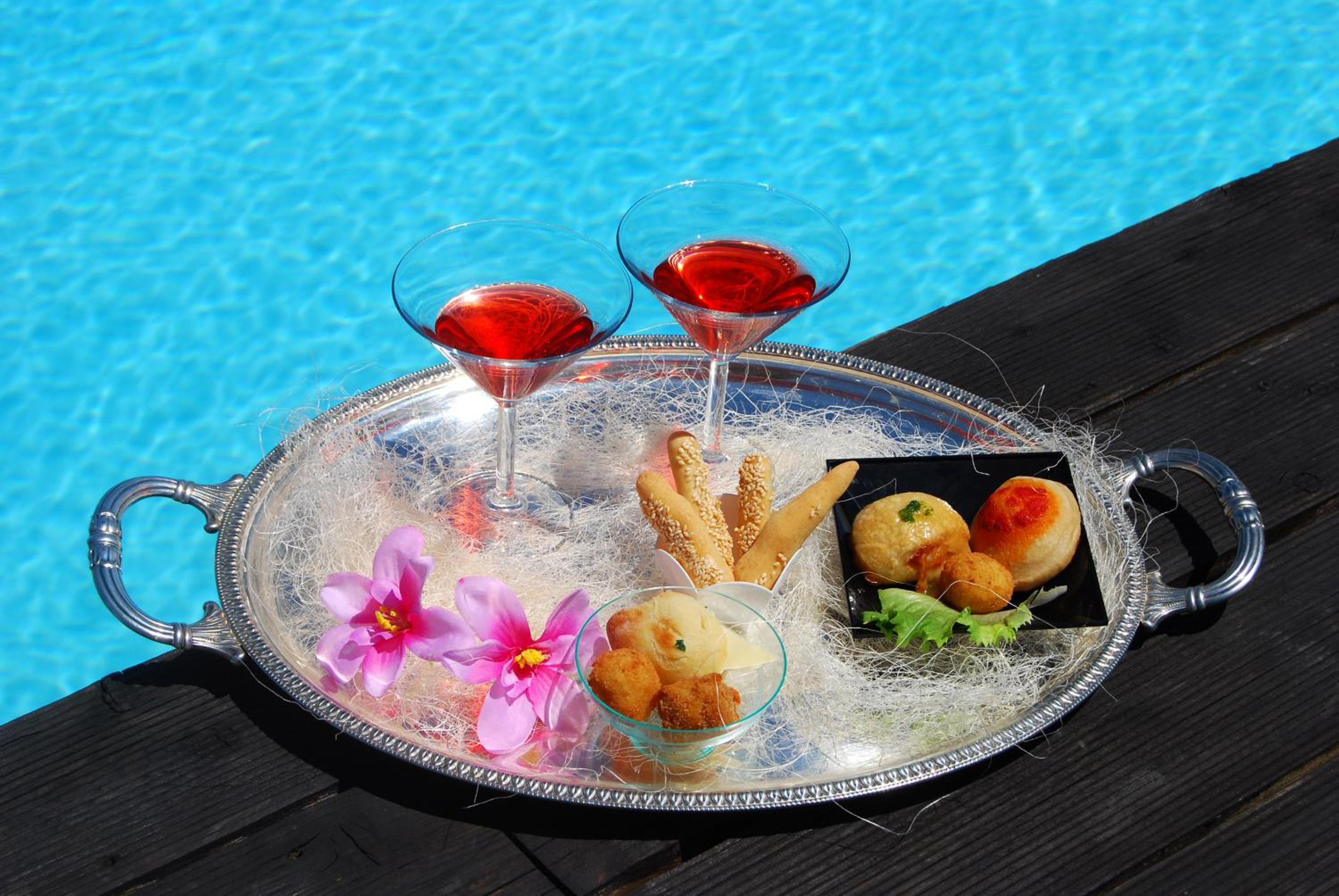 outdoor BBQ area