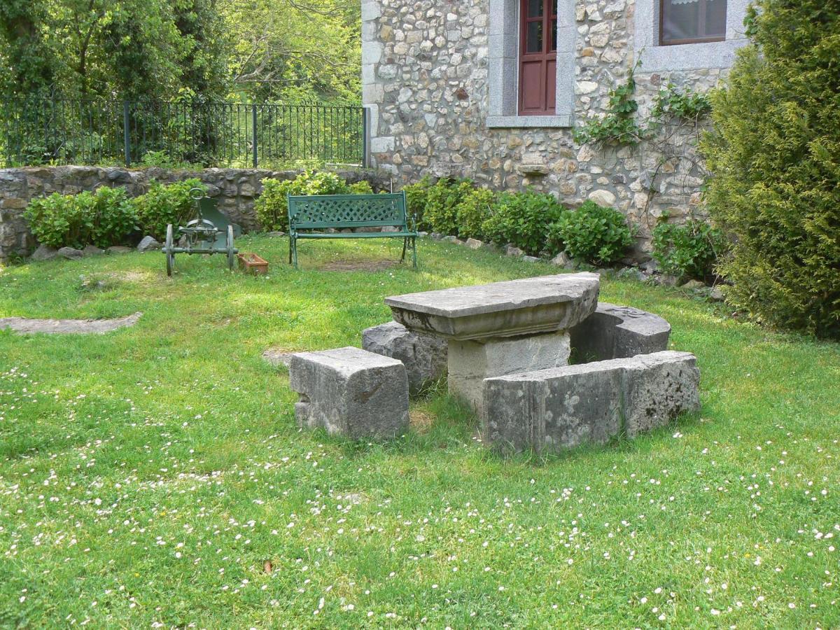 outdoor BBQ area