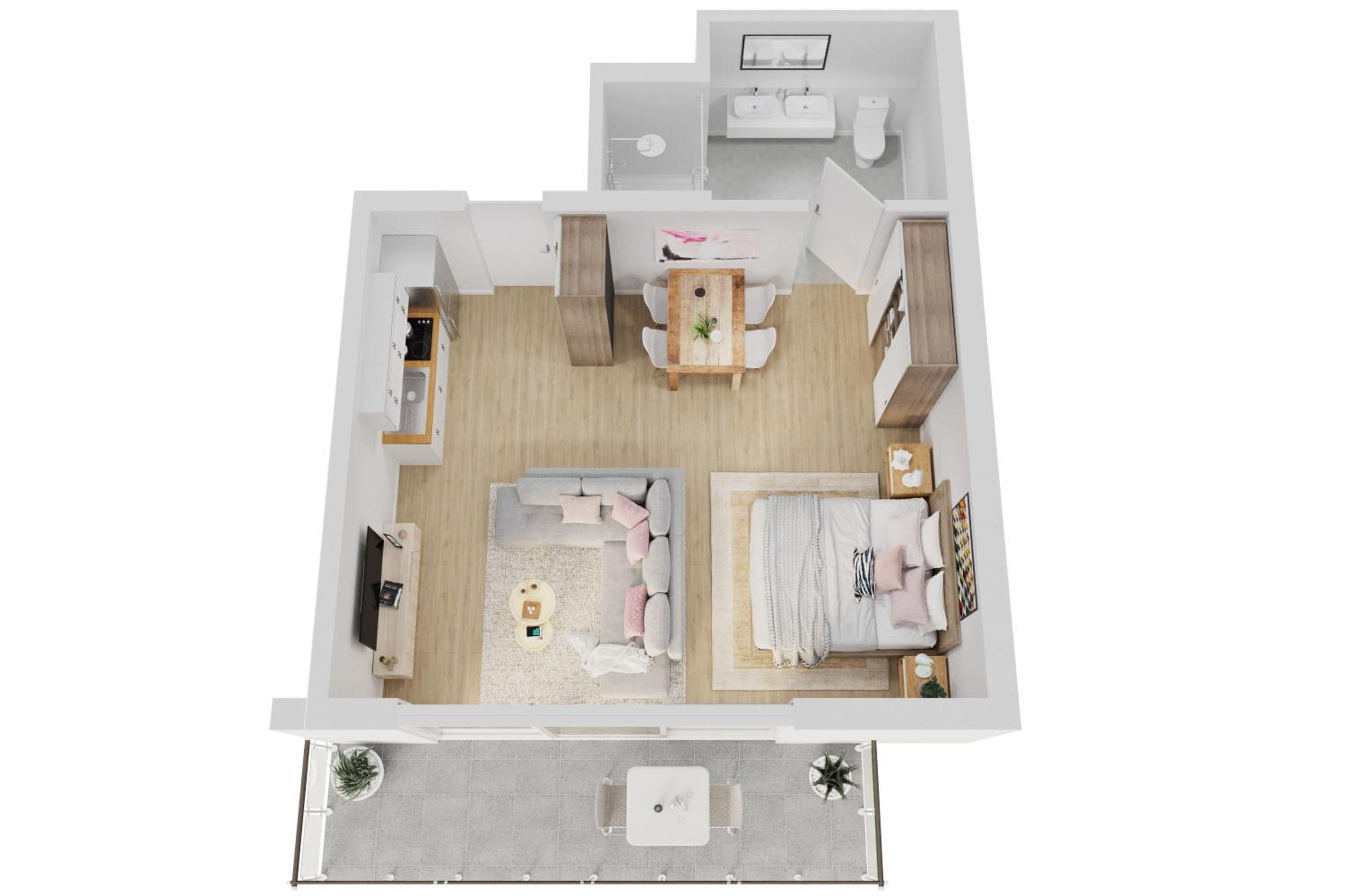 hotel room