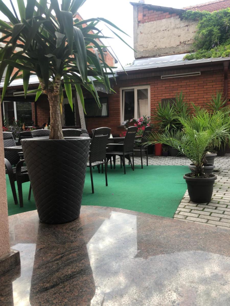 outdoor BBQ area