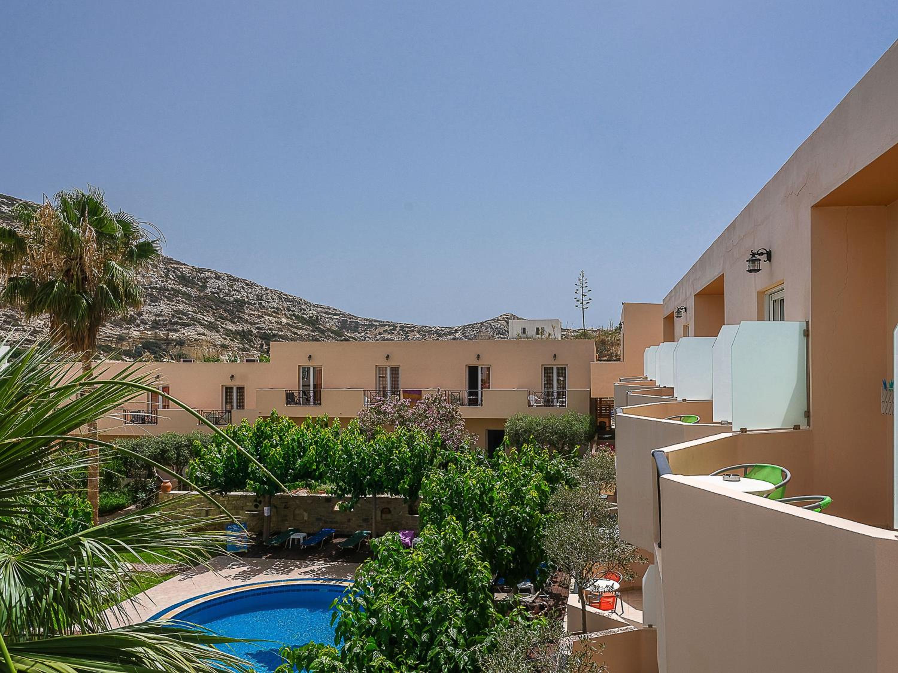 Calypso Hotel en Matala