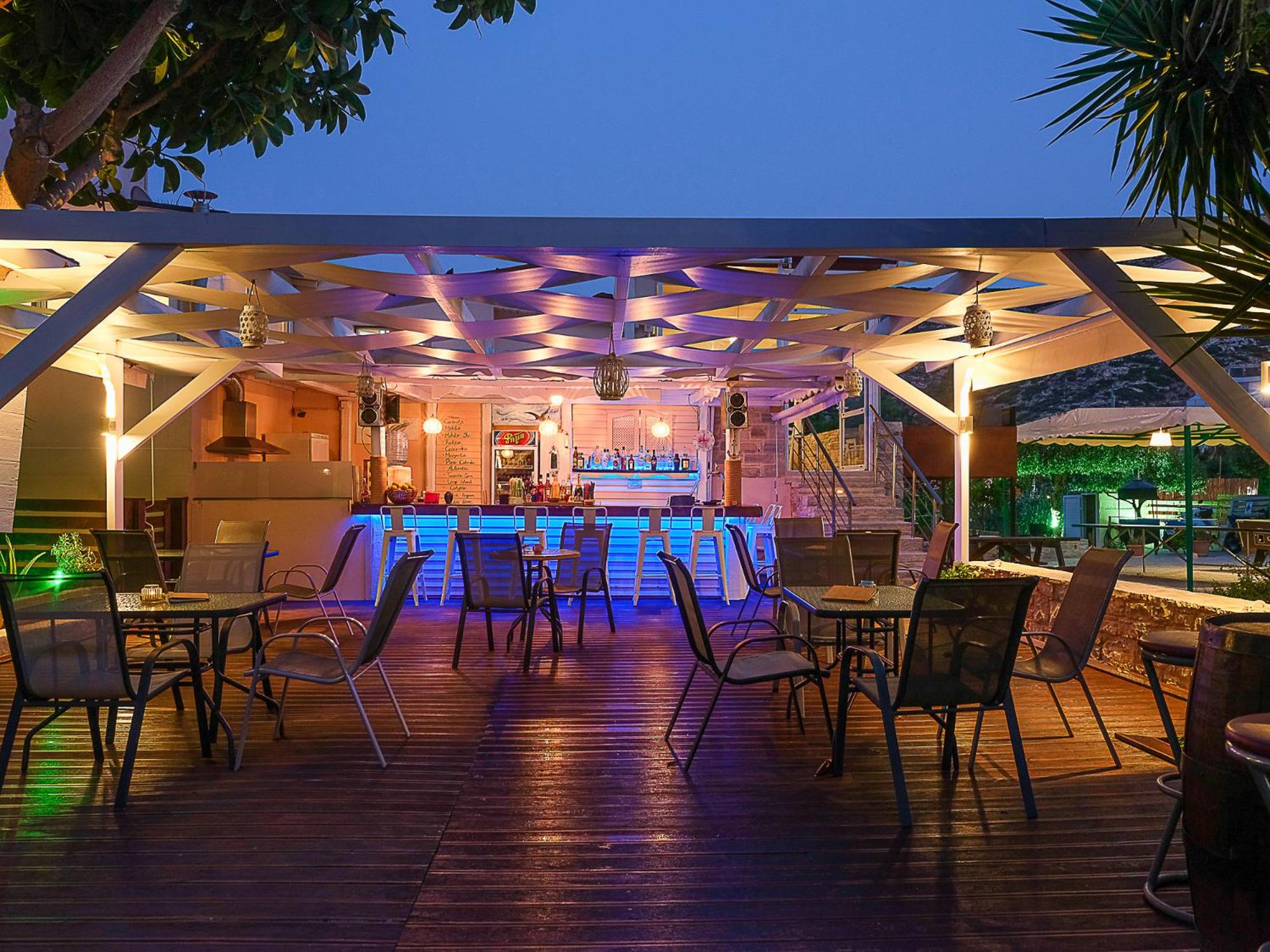 Calypso Hotel en Matala — dining