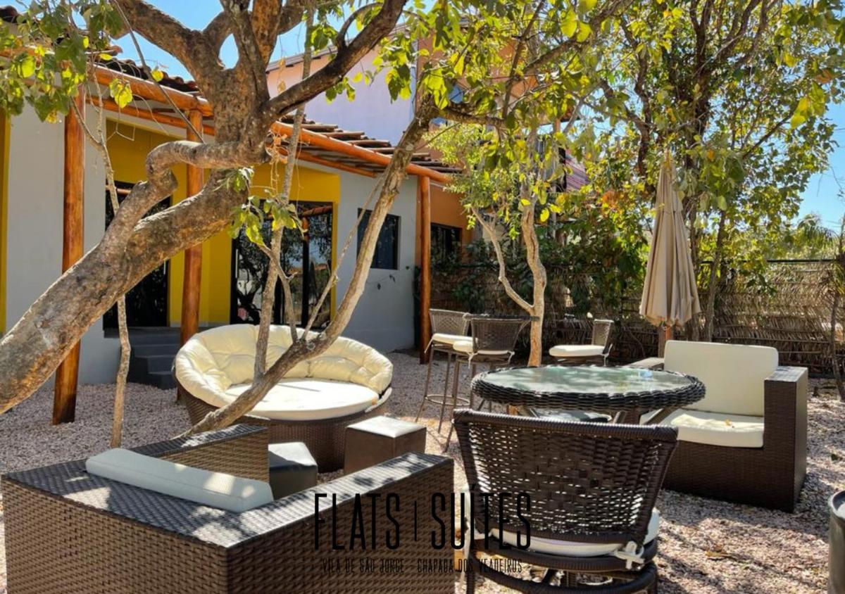 outdoor BBQ area