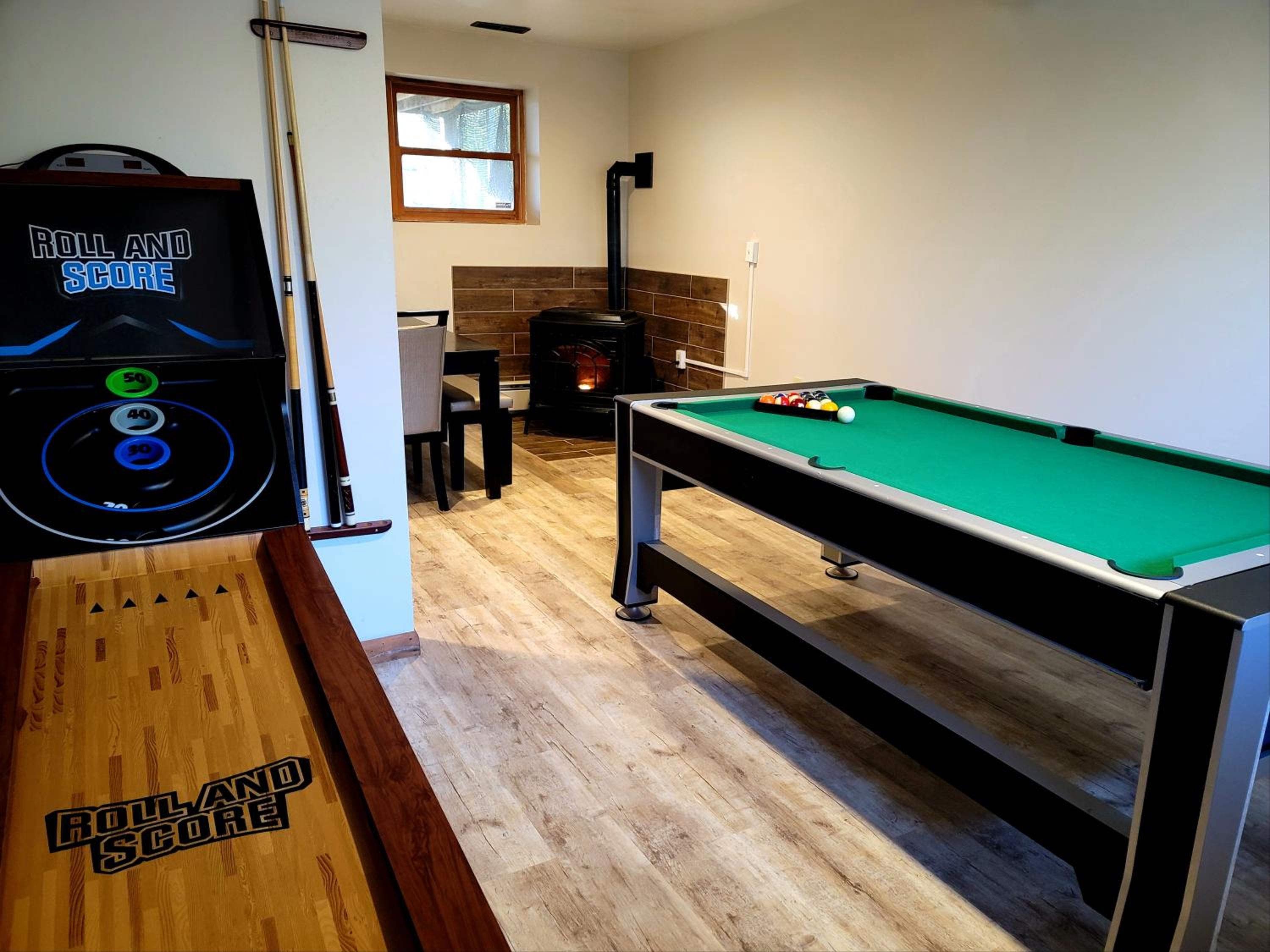 The Pocono's Retreat with a Gameroom, Firepit, and Lake view 3