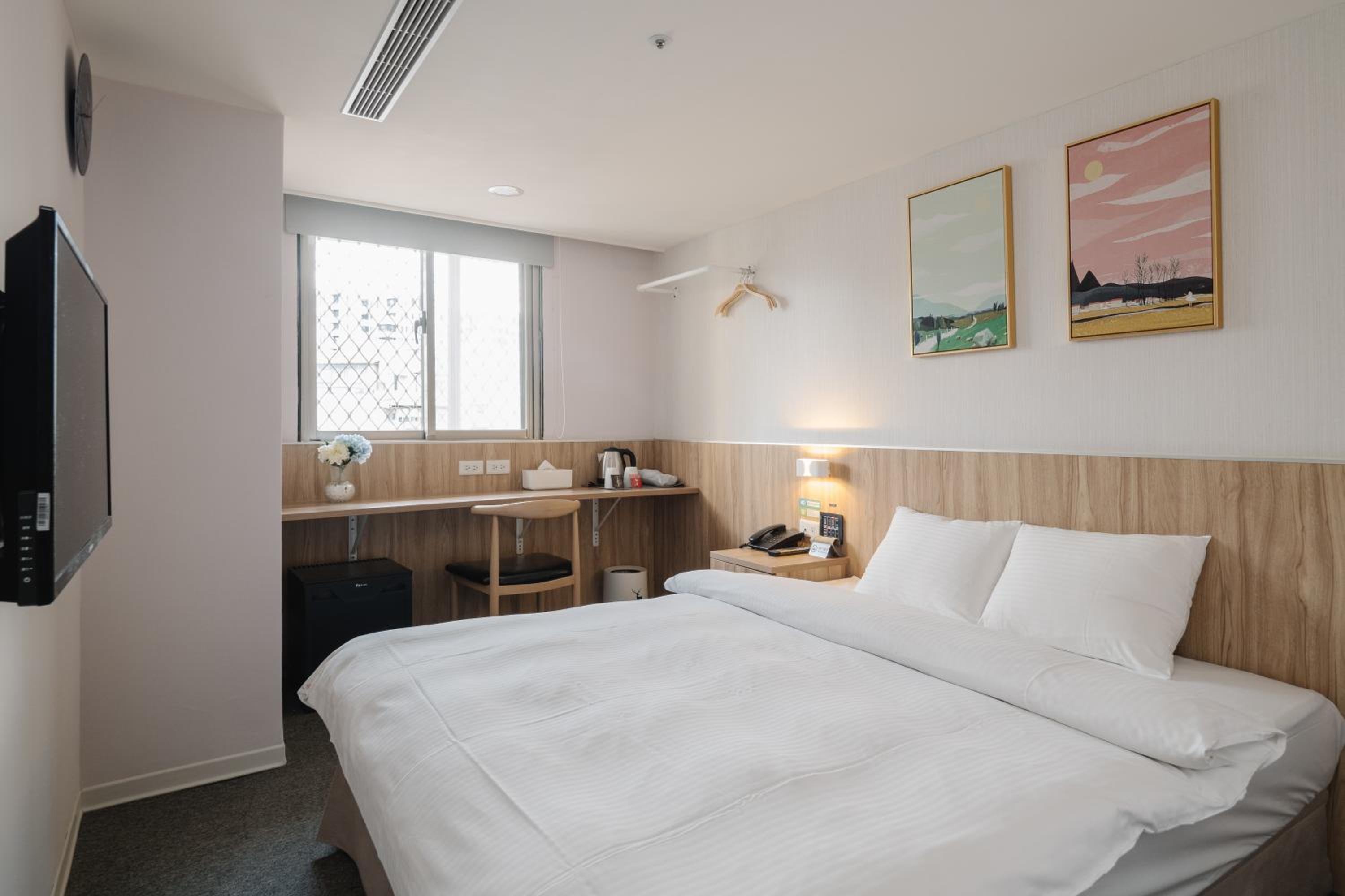Hotel attic