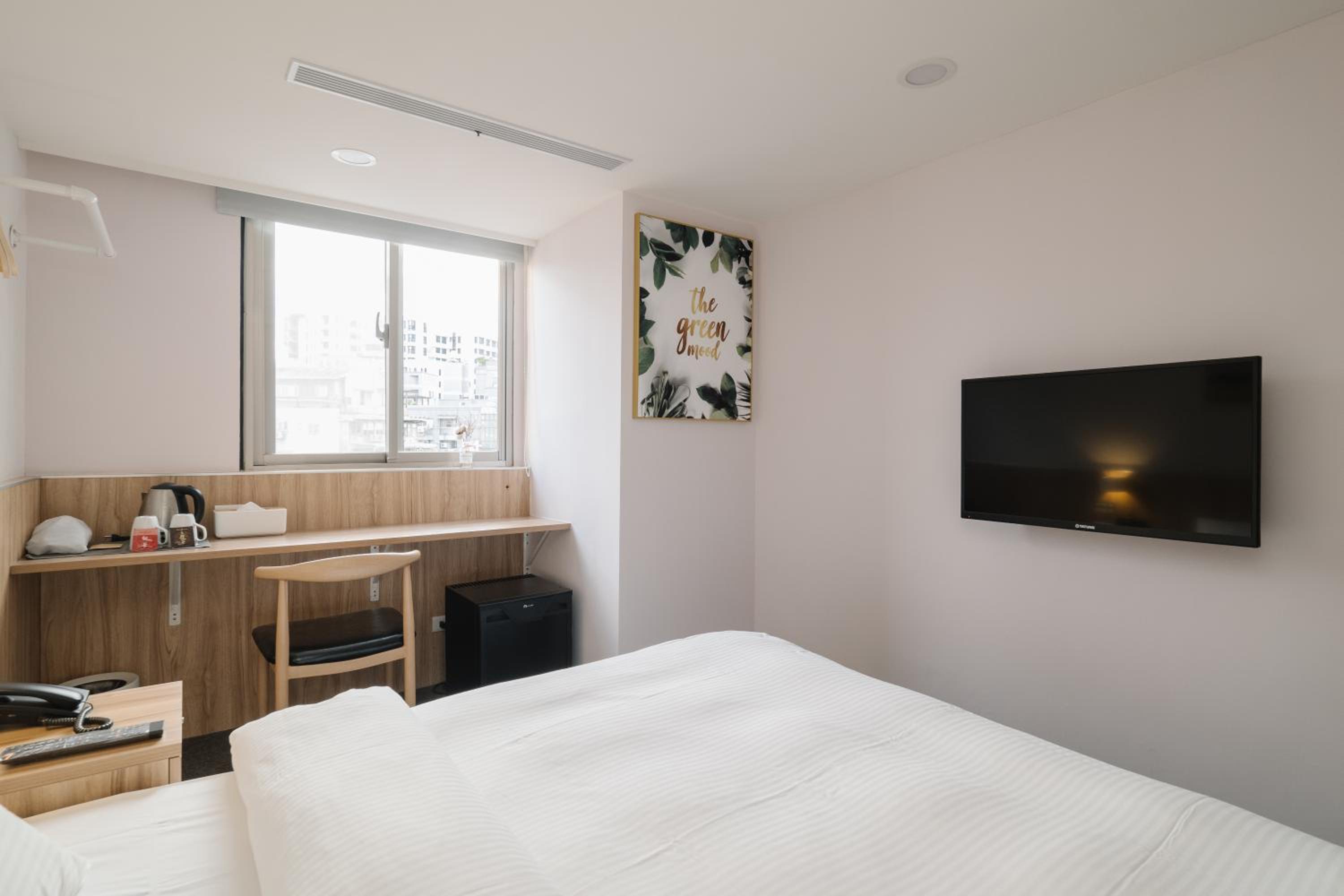 Hotel attic