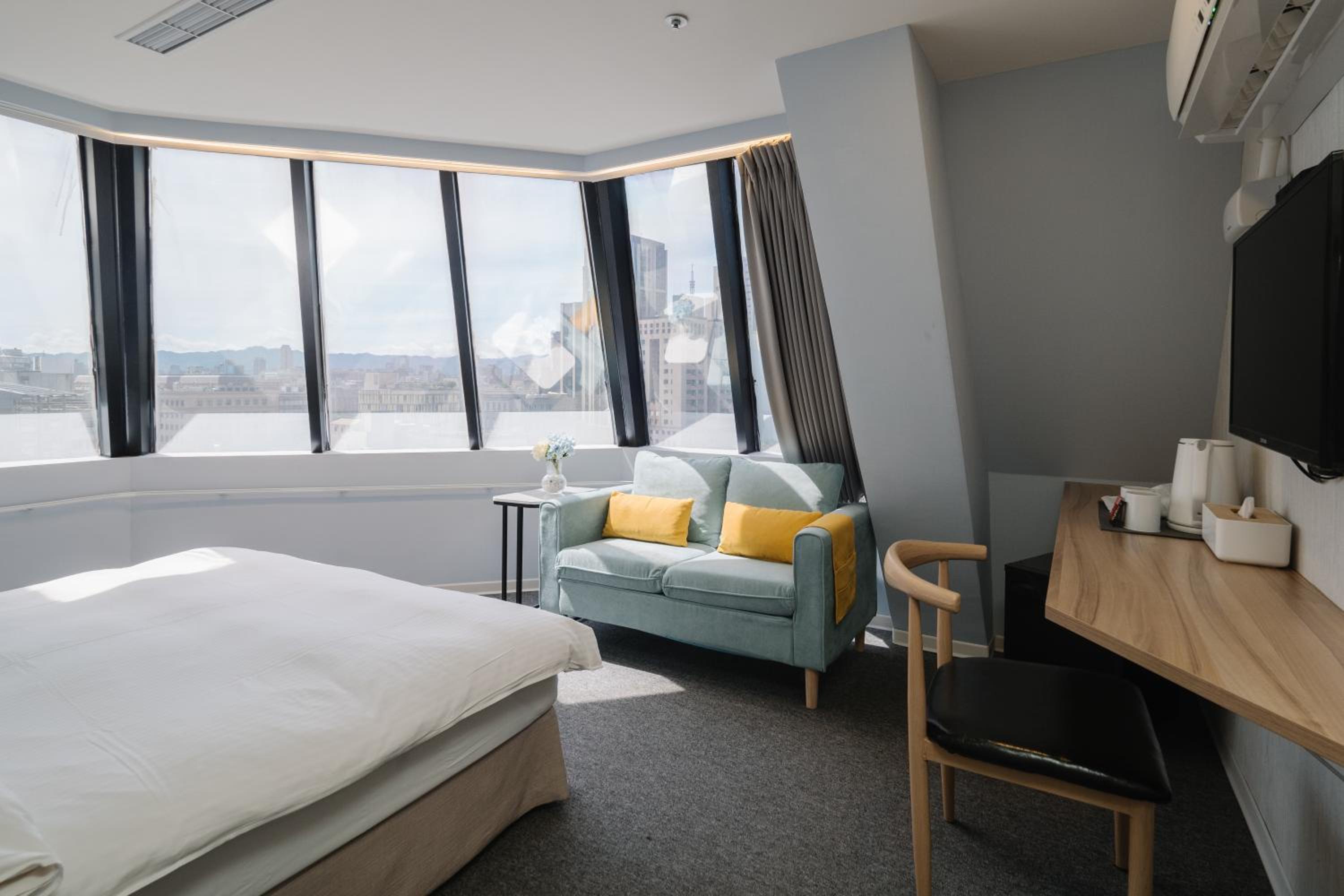 Hotel attic
