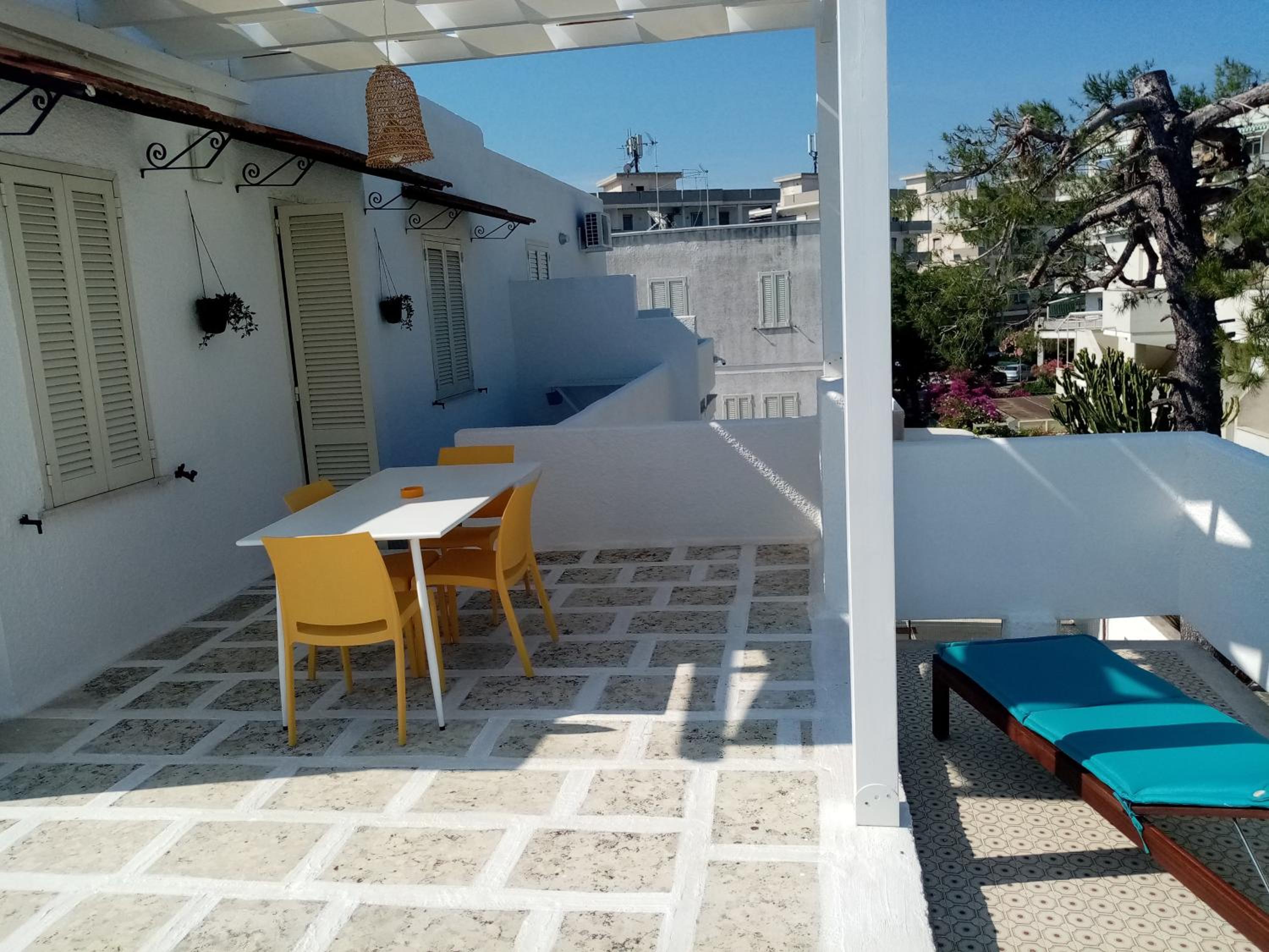 outdoor BBQ area