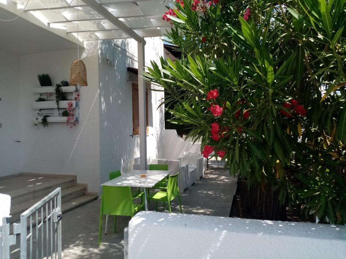 outdoor BBQ area