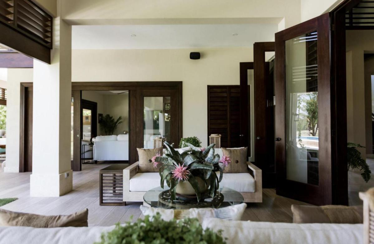 Ocean view villa with golf front at exclusive beach resort view 3