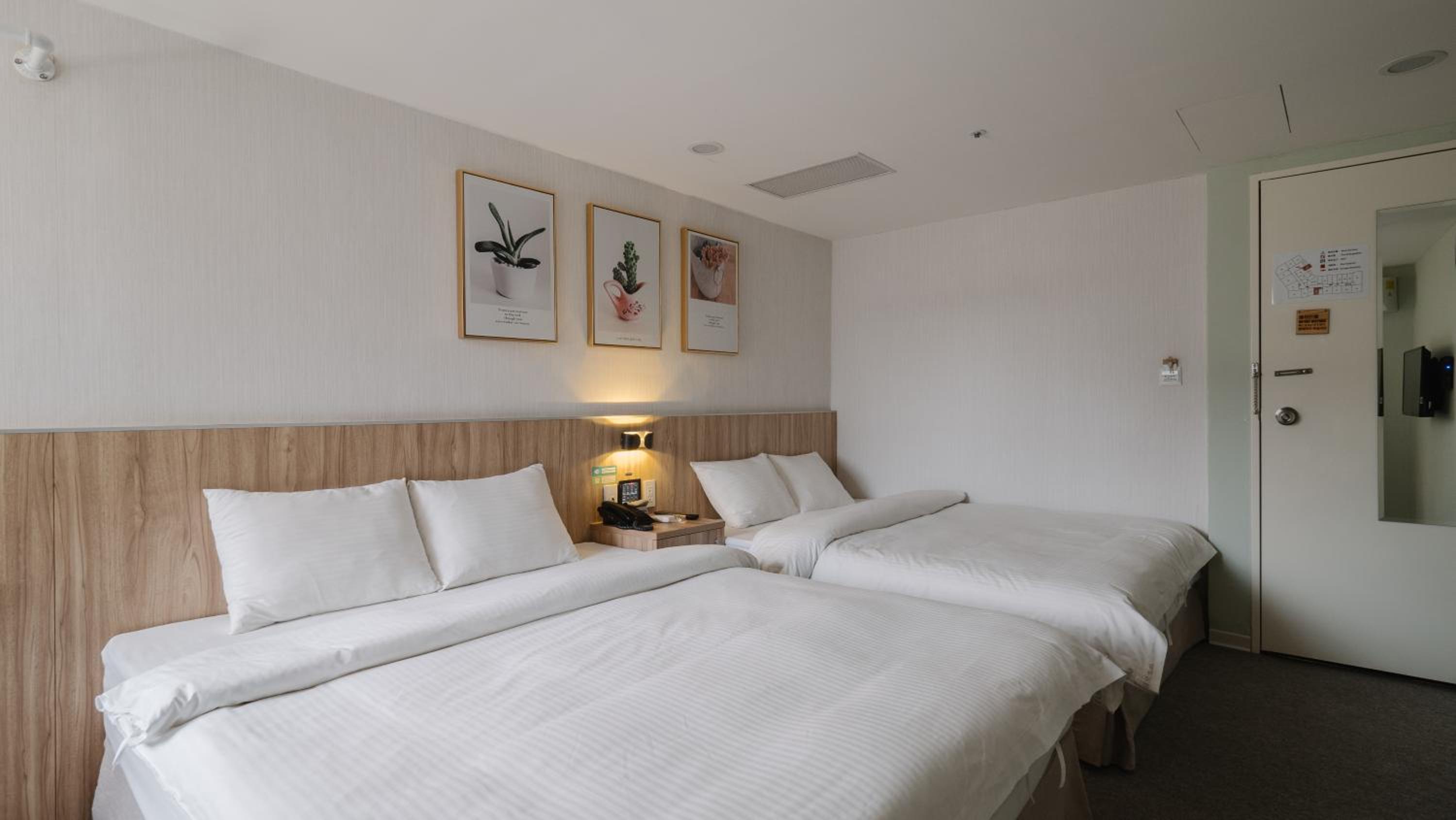 Hotel attic