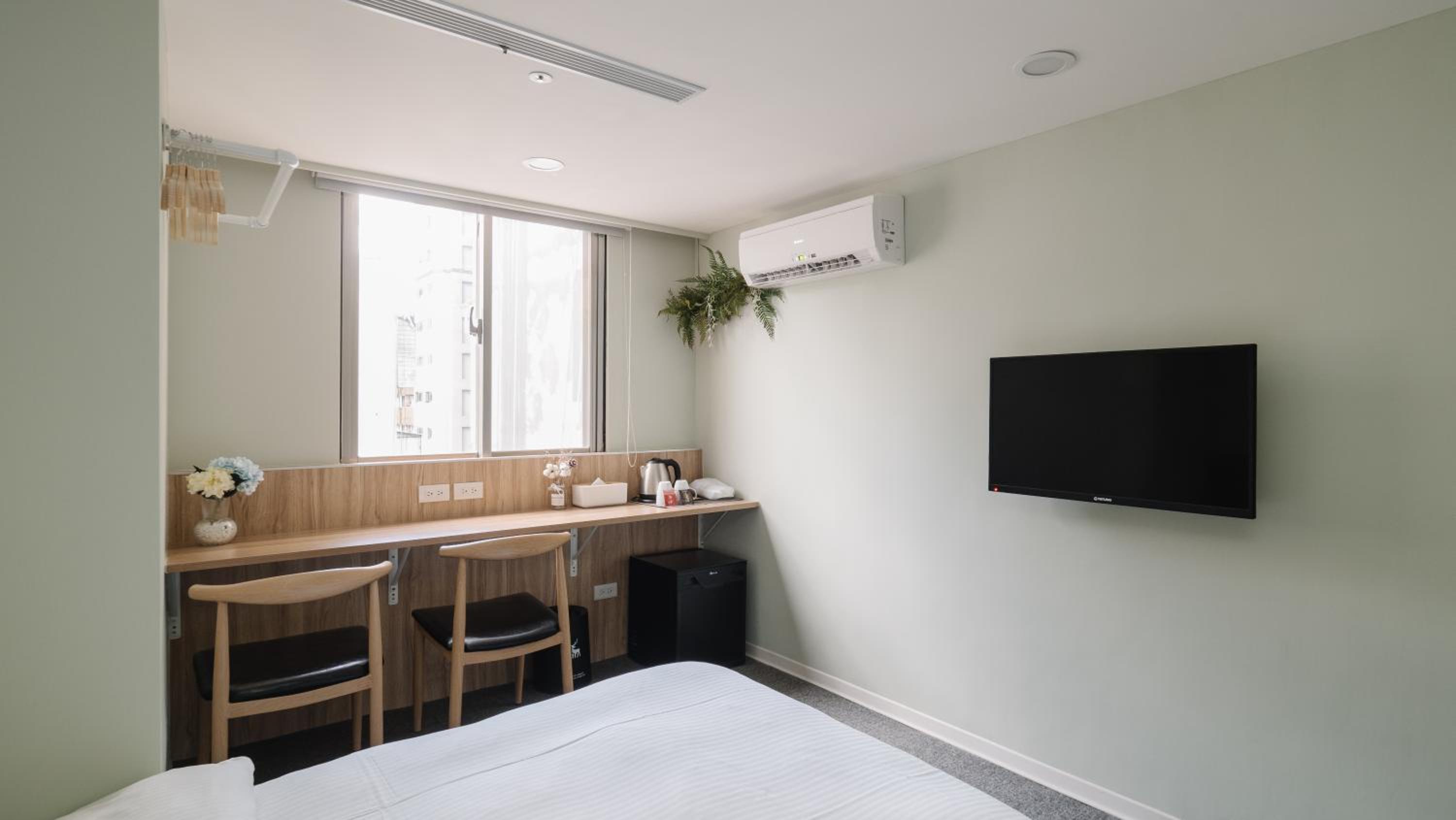Hotel attic