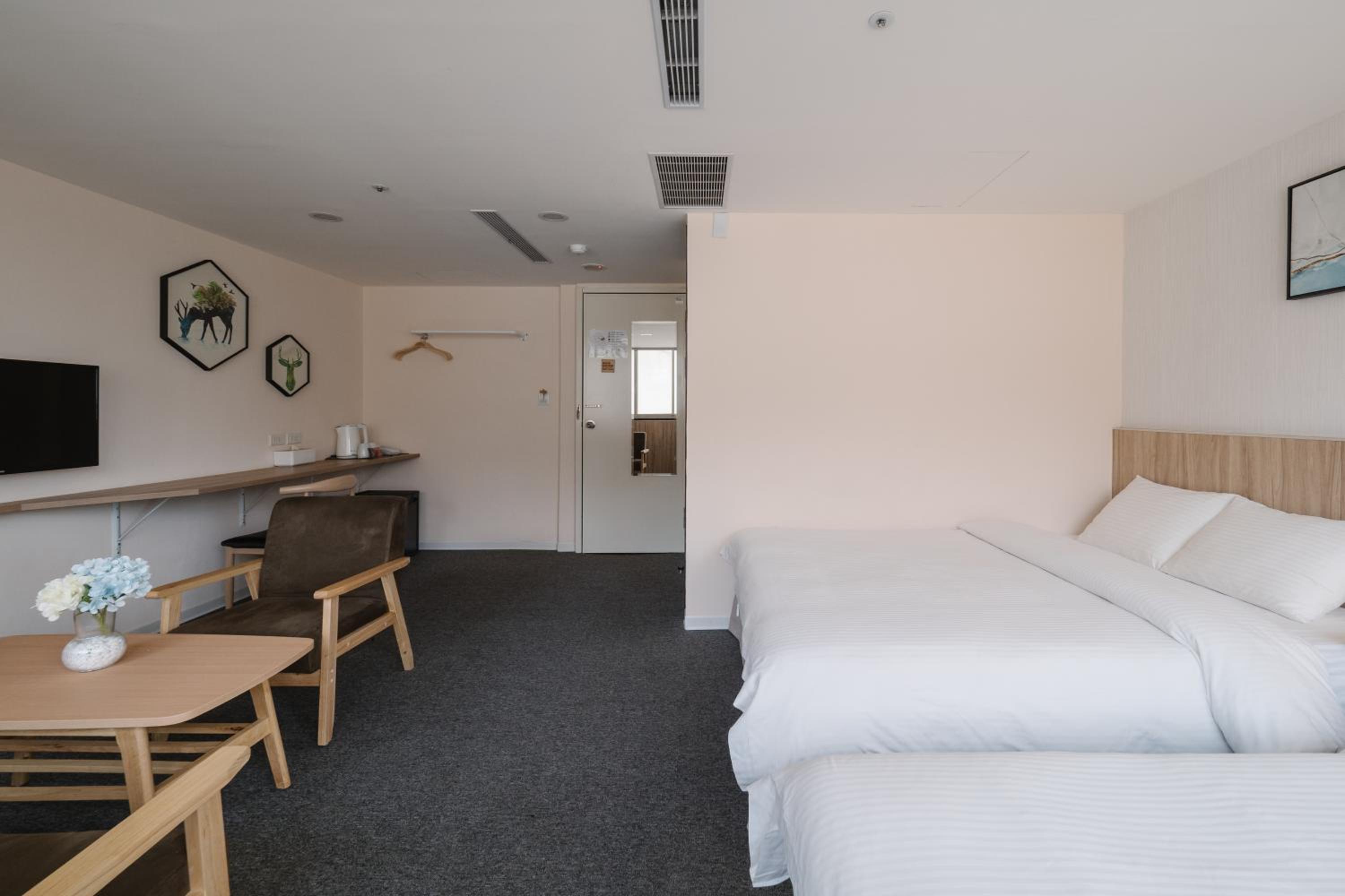 Hotel attic
