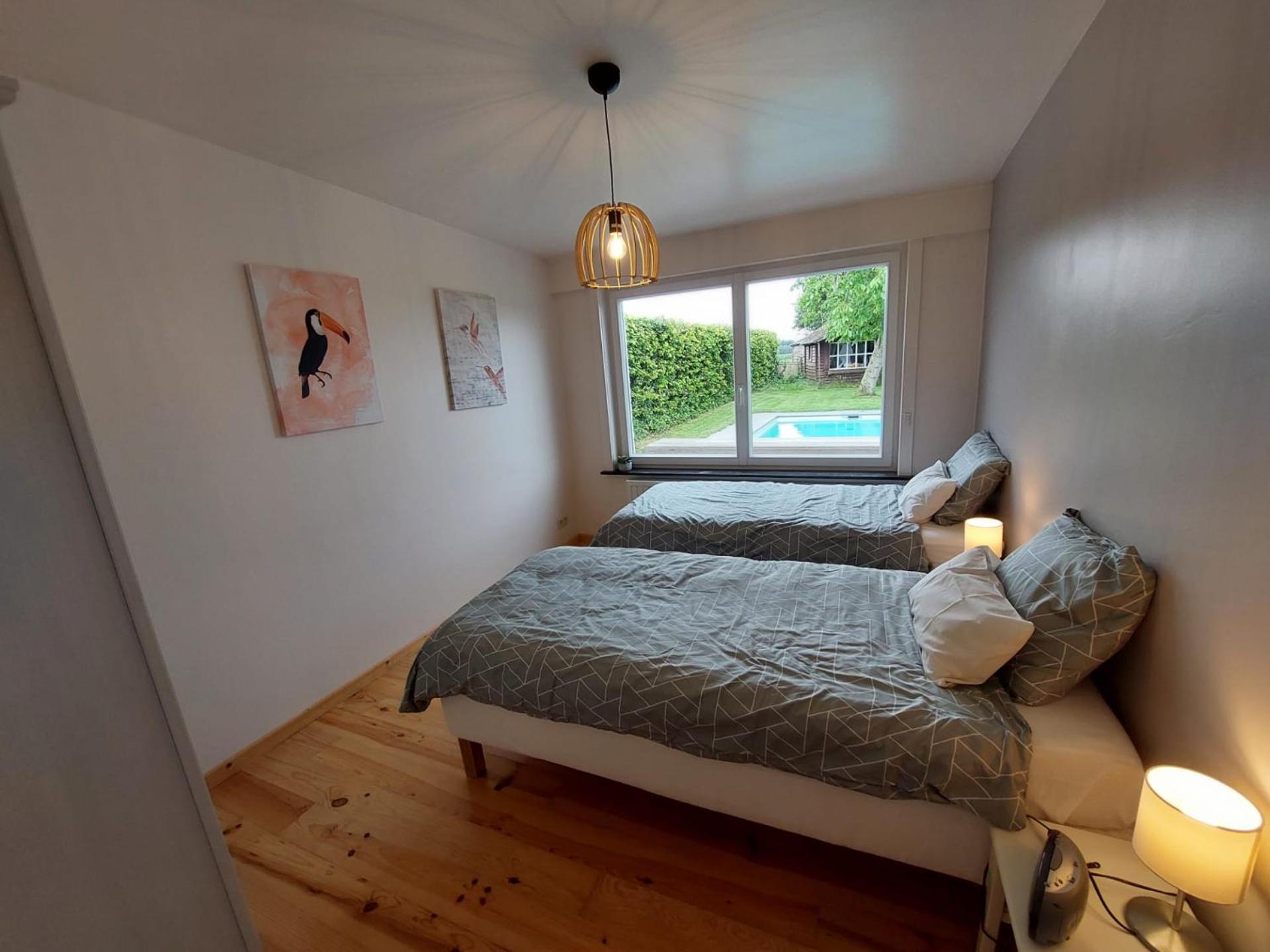 vakantiewoning verwarmd zwembad 30 gr en sauna