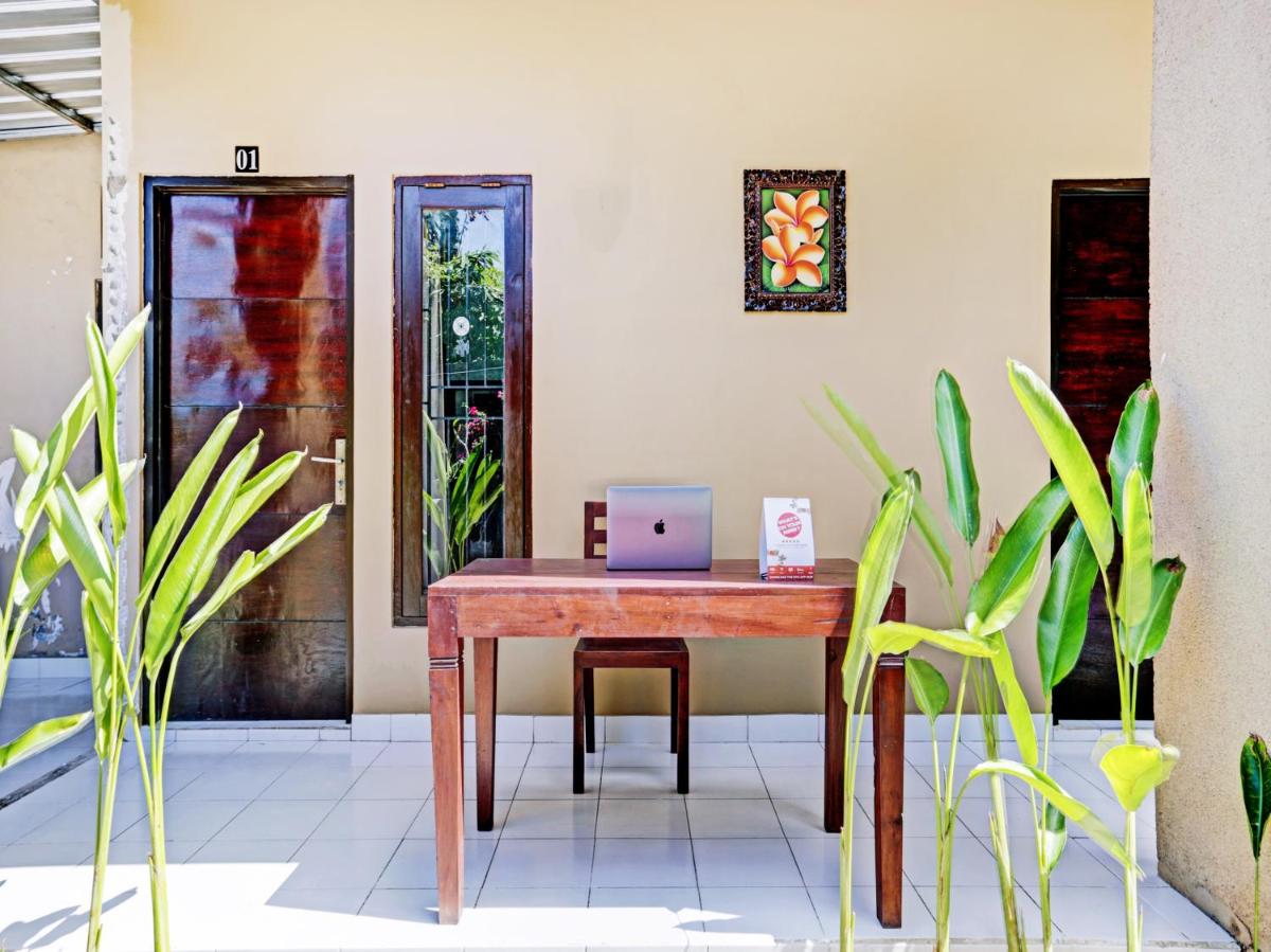 outdoor BBQ area