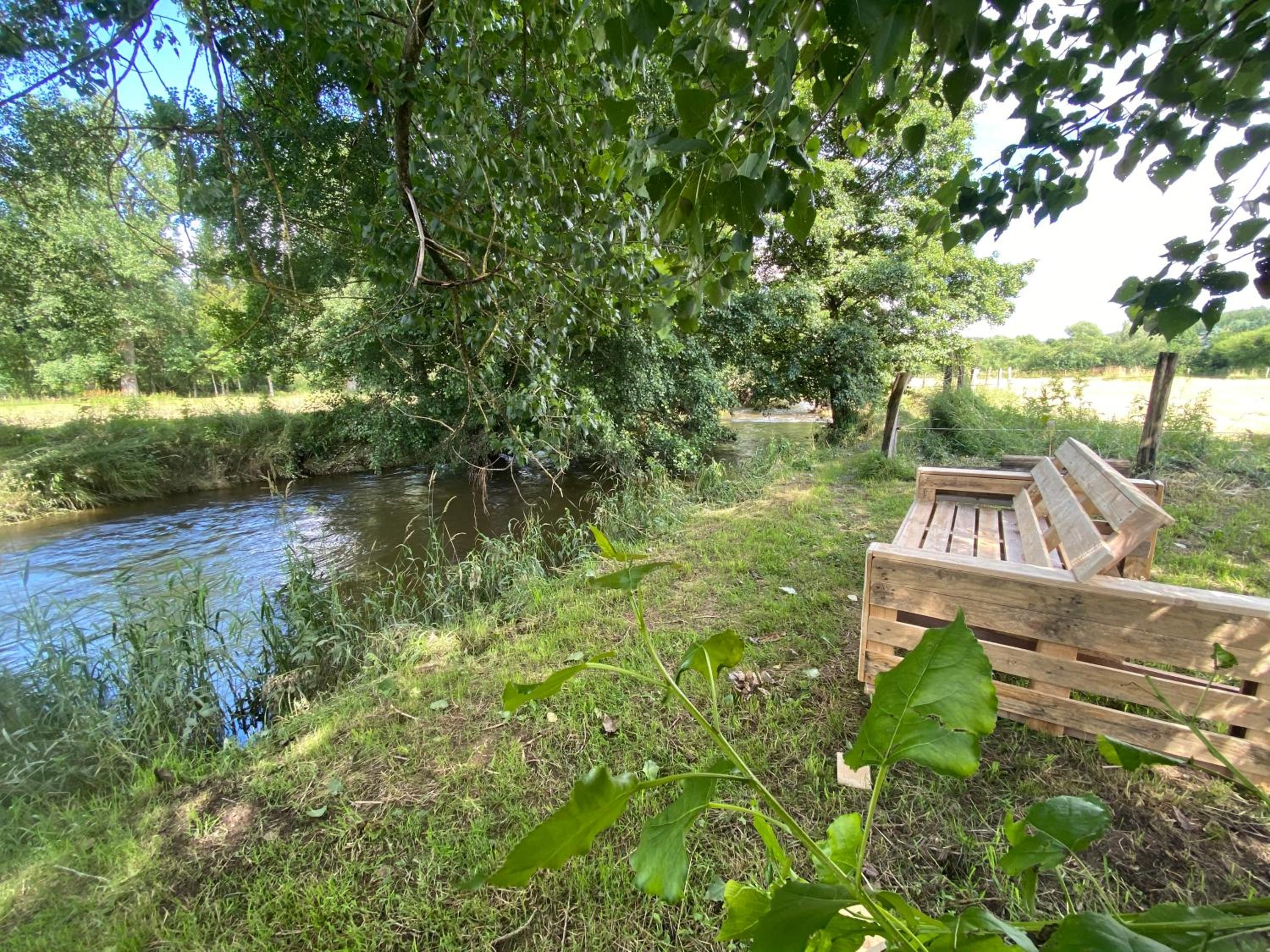 Le Scailleteux - Gîte de charme clôturé, accès à la rivière