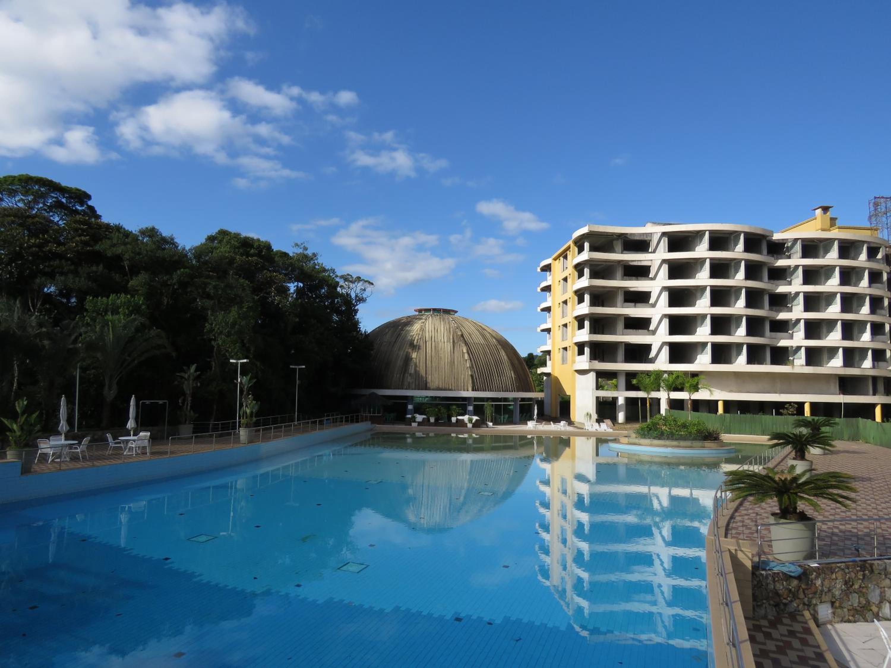 Belíssimo resort com águas termais