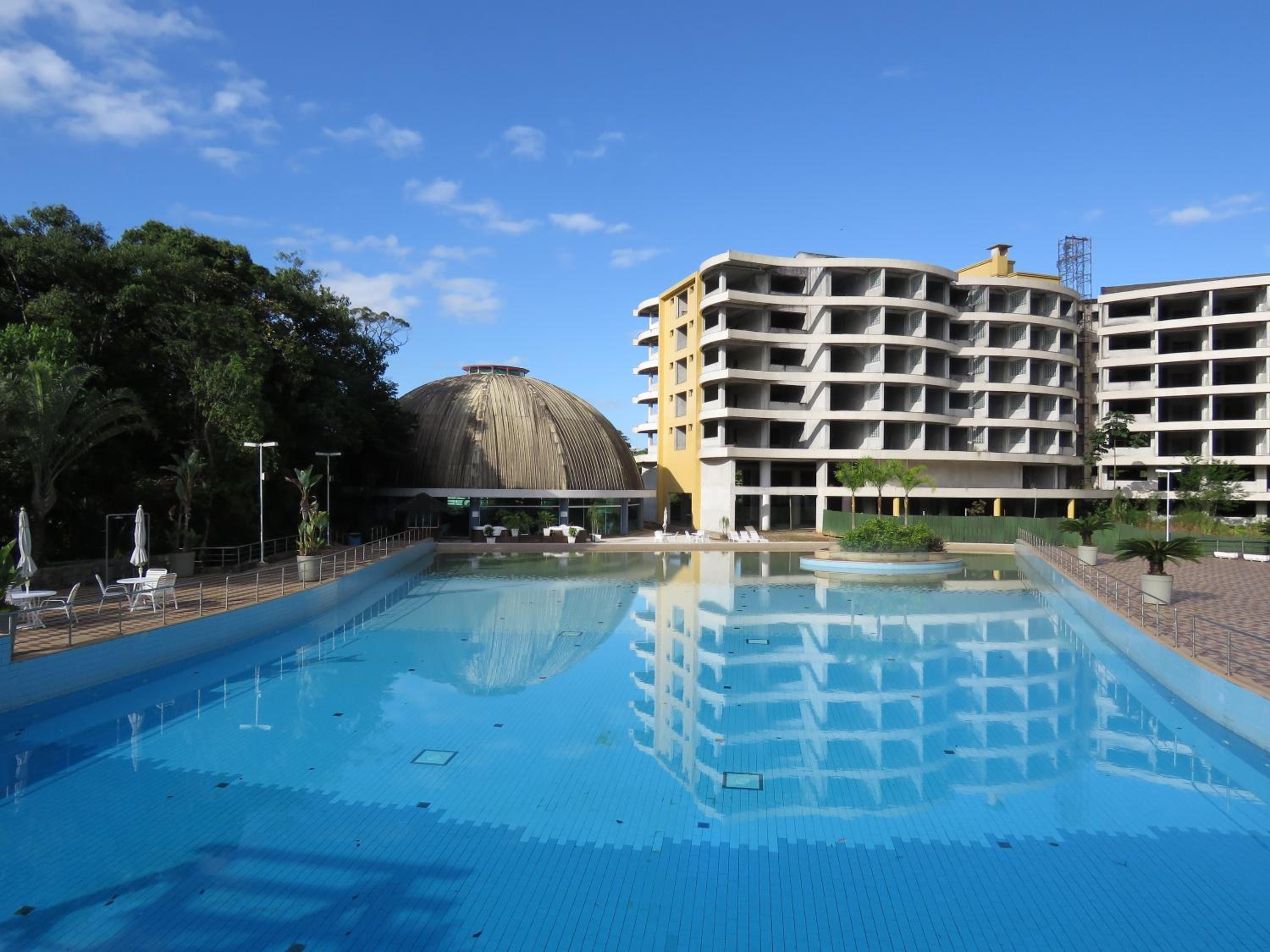 Belíssimo resort com águas termais