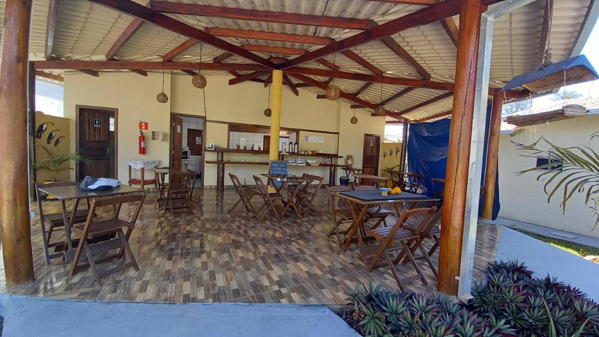 outdoor BBQ area