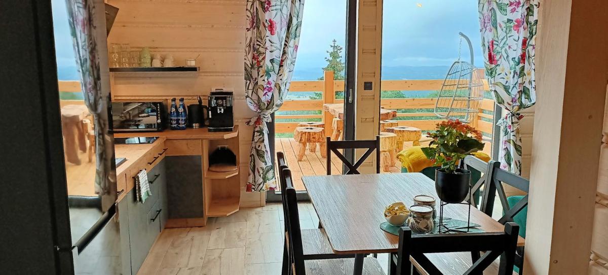 Górskie domki w Karkonoszach z widokiem view 4