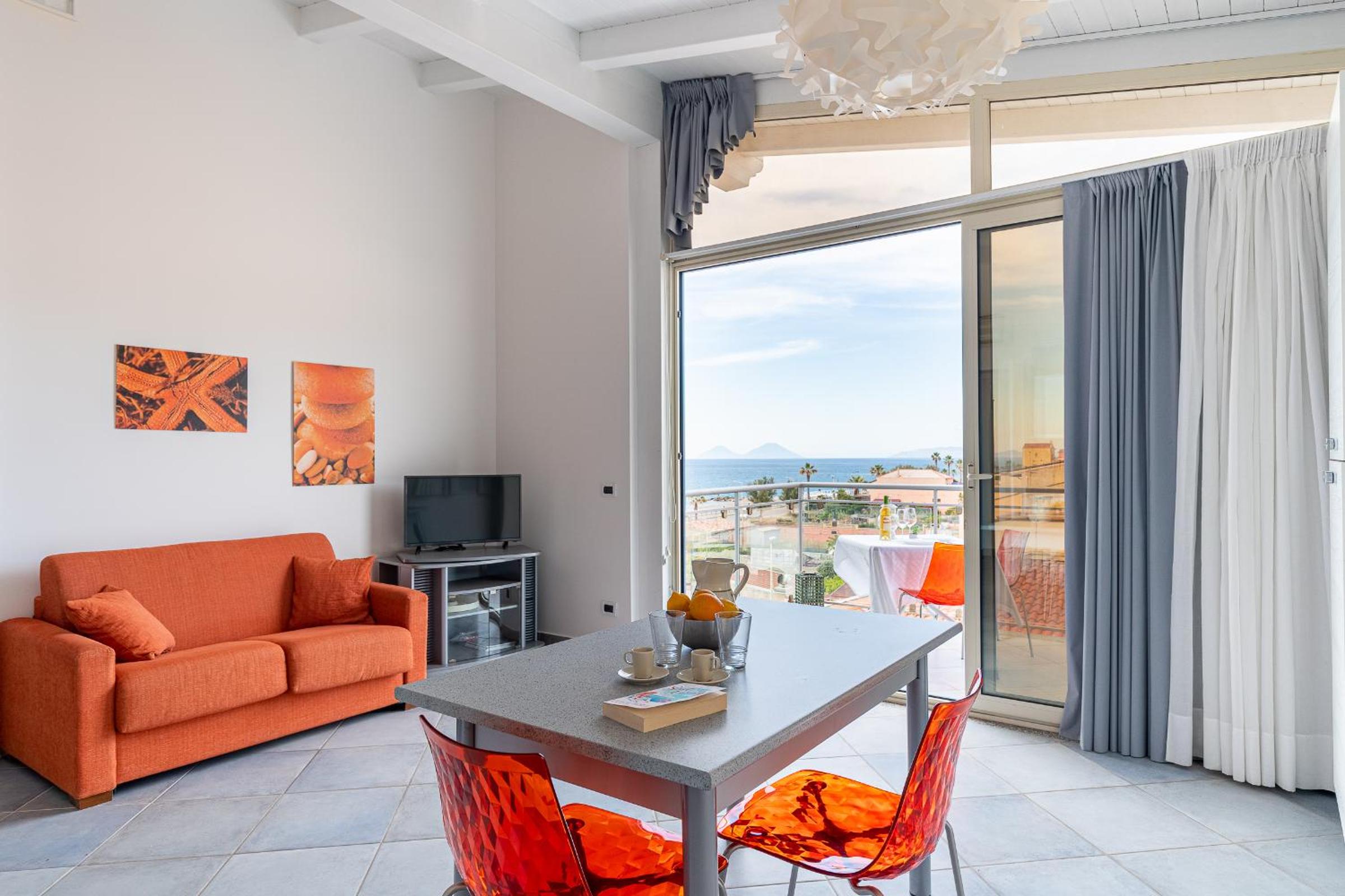 Terraces d'Orlando - Family Apartments with Sea View and Pool