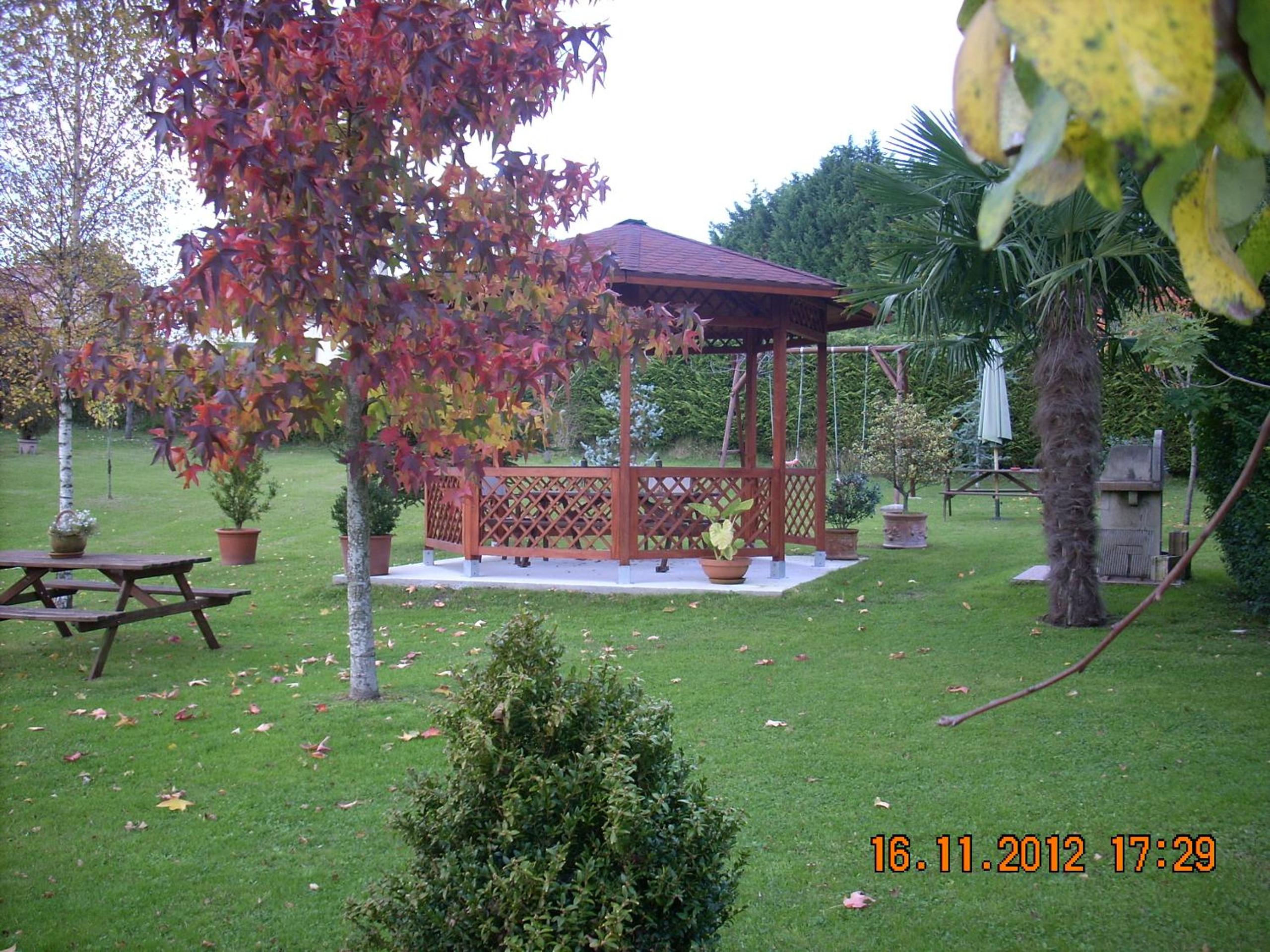 outdoor BBQ area