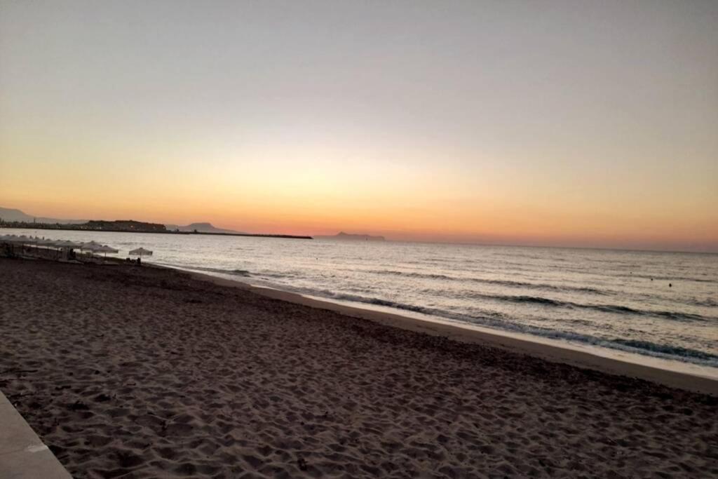Nymph of the Sun by the beach Rethymno