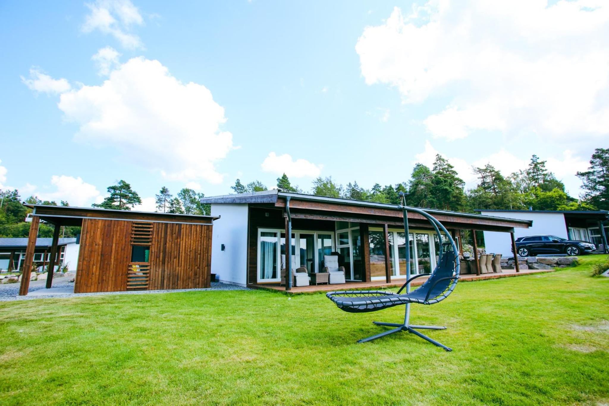 Modern cabin with a panoramic view of the Oslo Fjord view 4