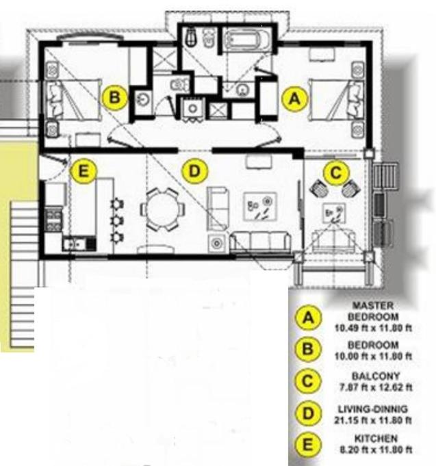 Punta Cana 2 Bedr. up to 6 guests 1 mile to Beach view 2