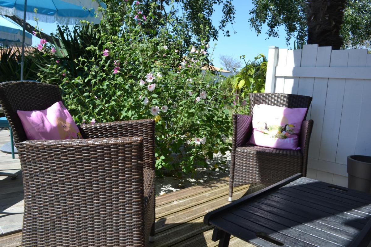 outdoor BBQ area