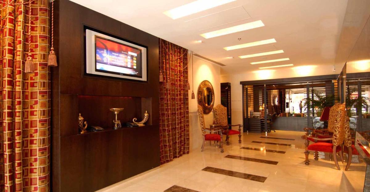 hotel reception