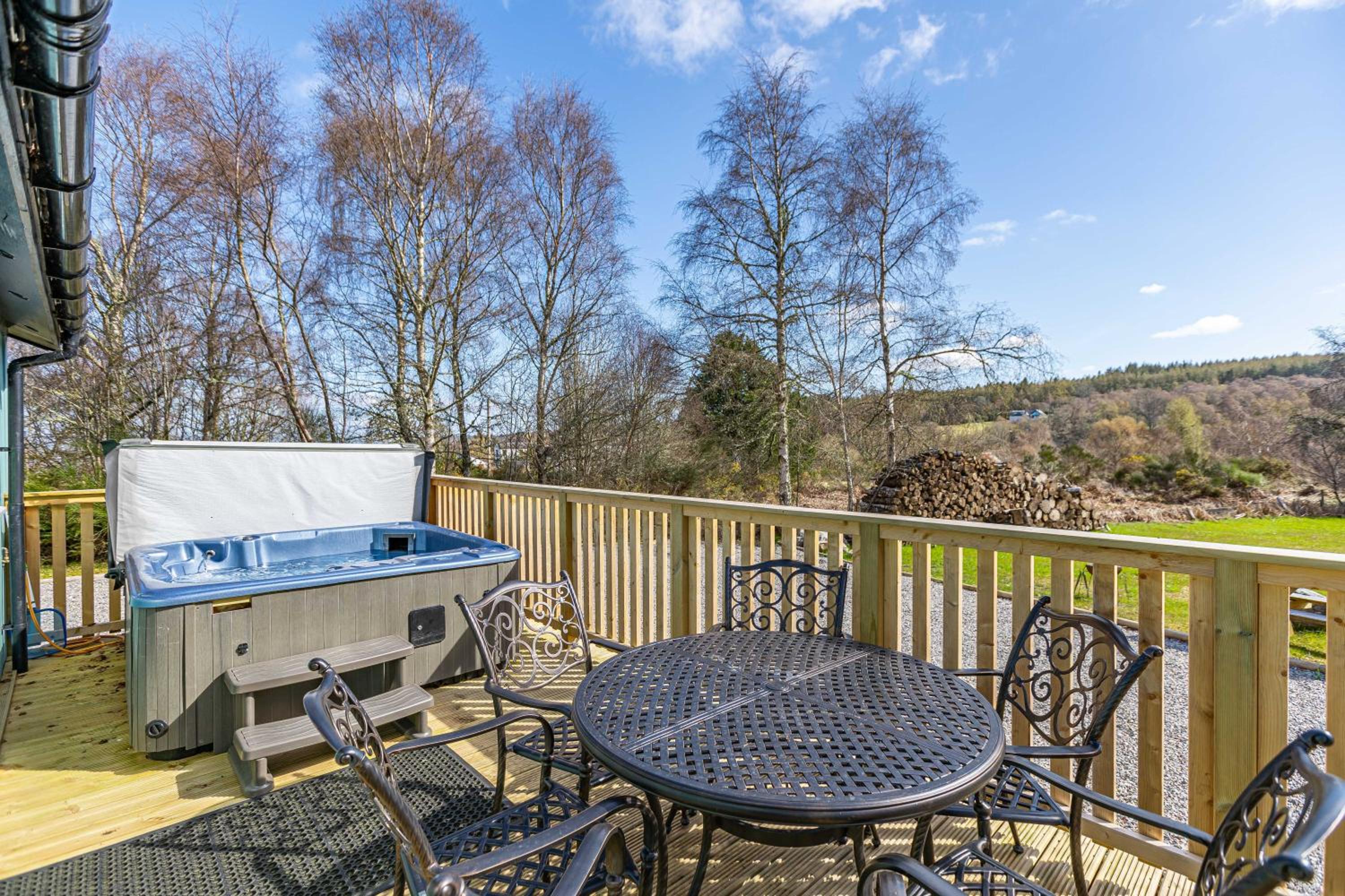 Heather Lodge 17 with Hot Tub view 3
