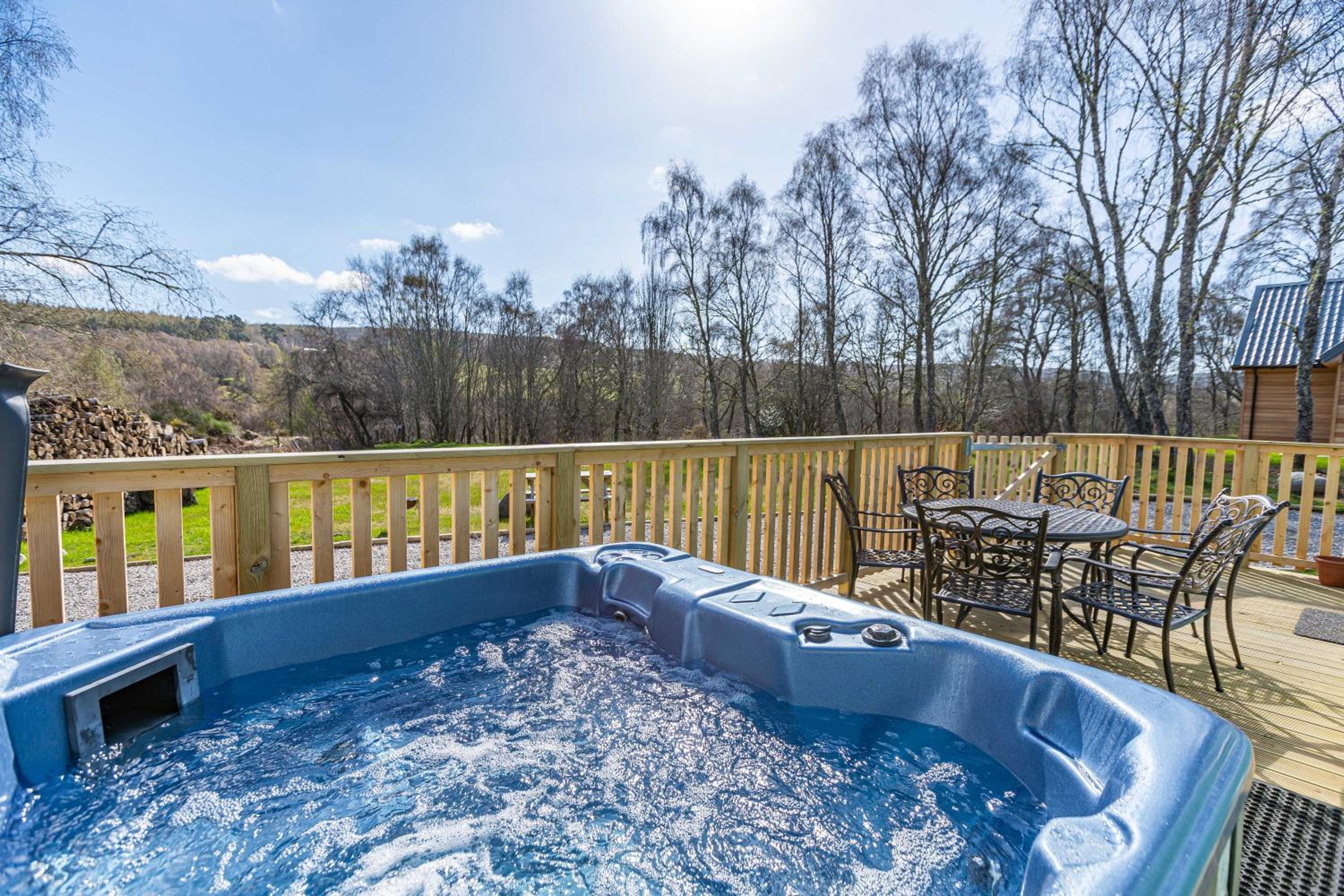 Heather Lodge 17 with Hot Tub view 2