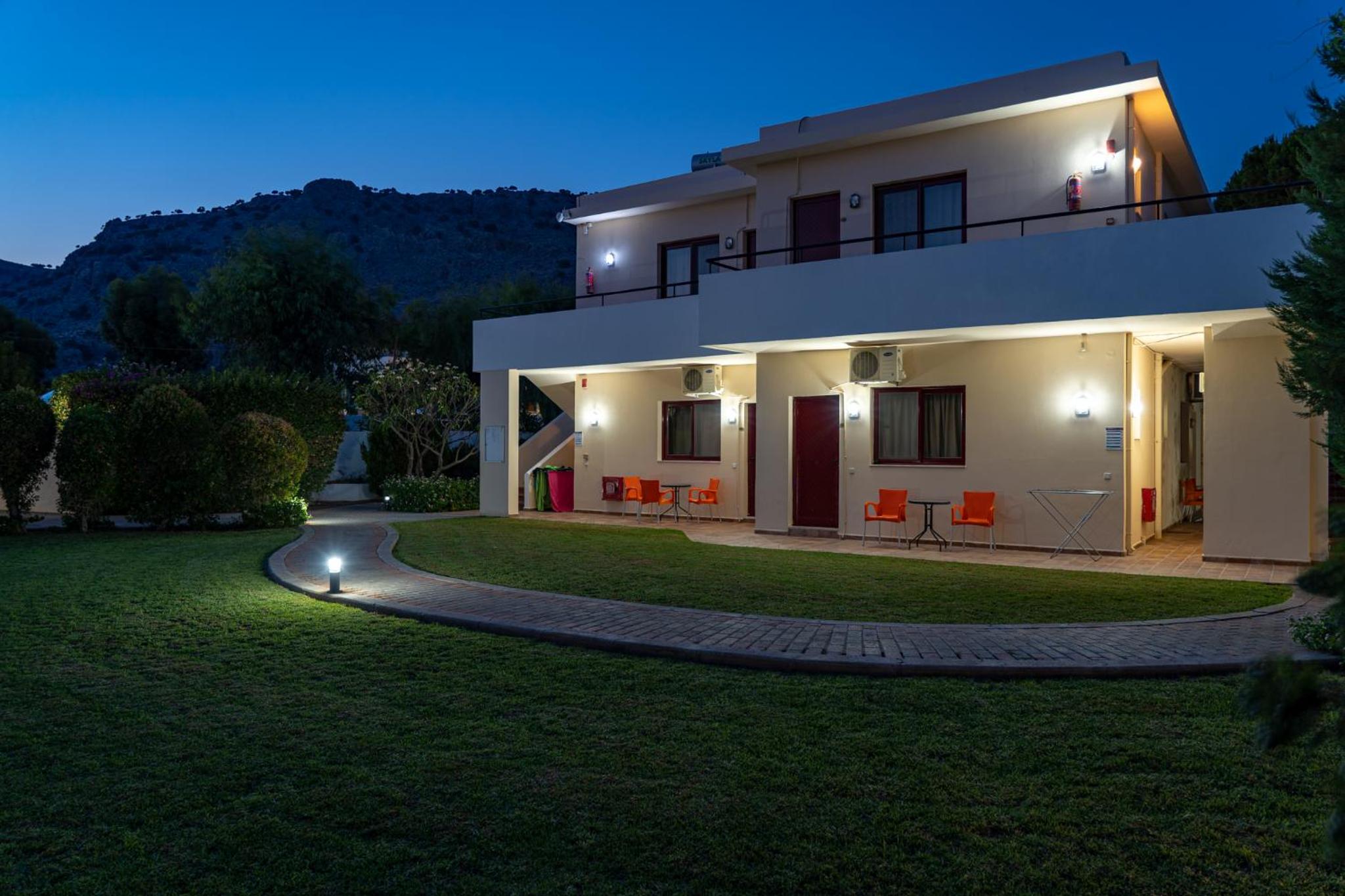 Angela Studios Pefkos view 2